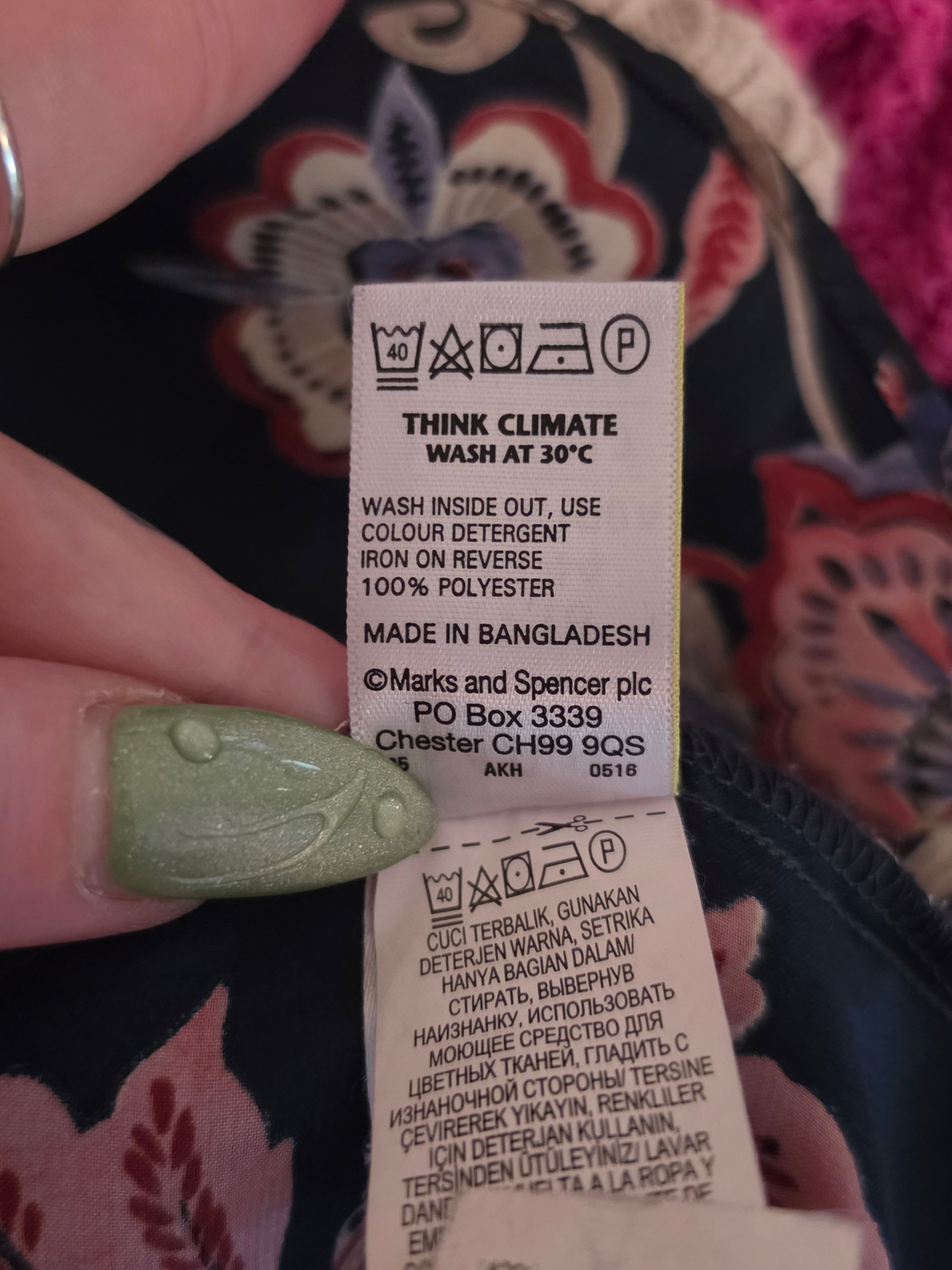 Midnight Bloom Jacobean Blouse