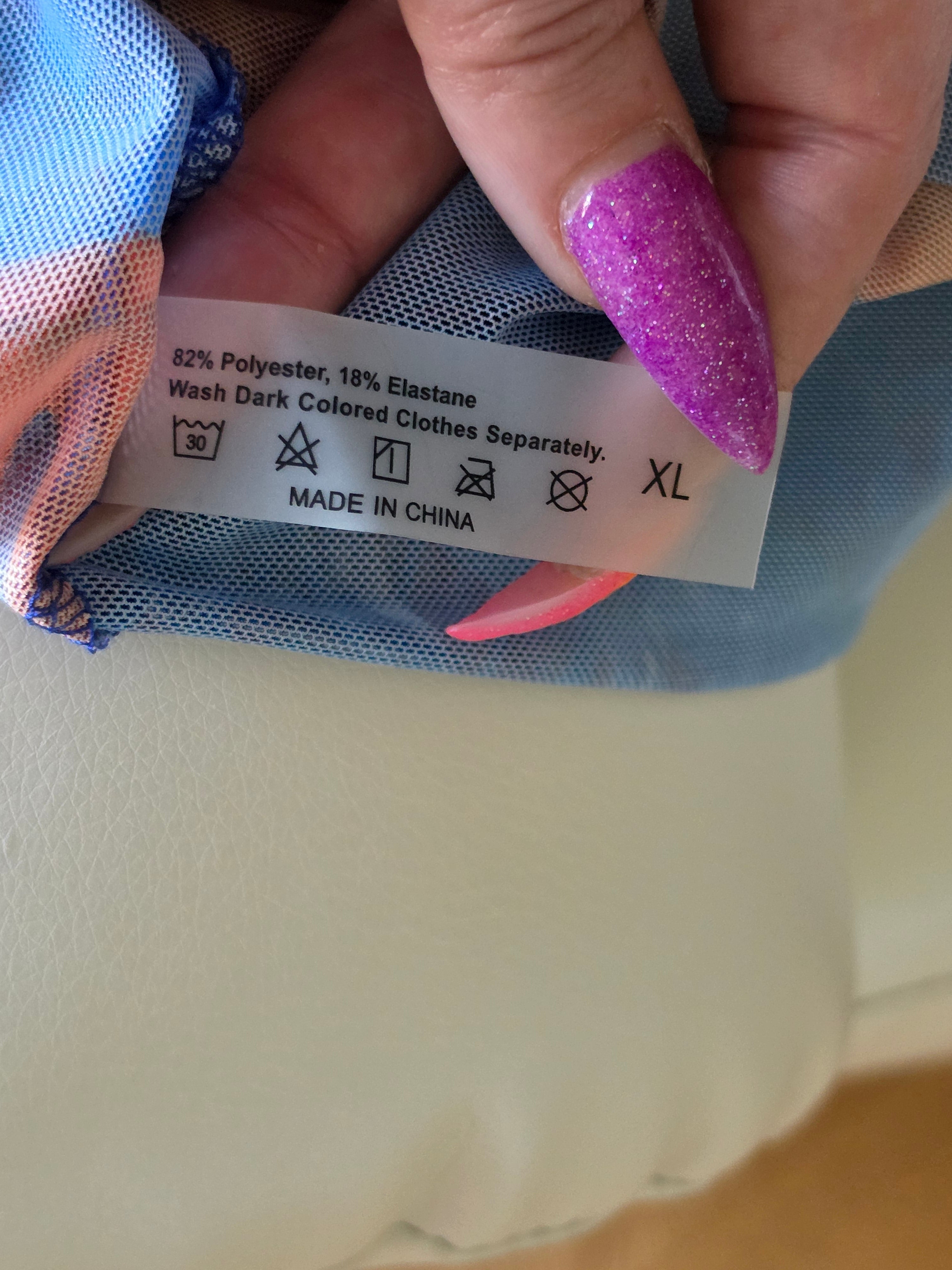 Tropicana Cobalt Ruched Maxi Cover-Up Dress — XL