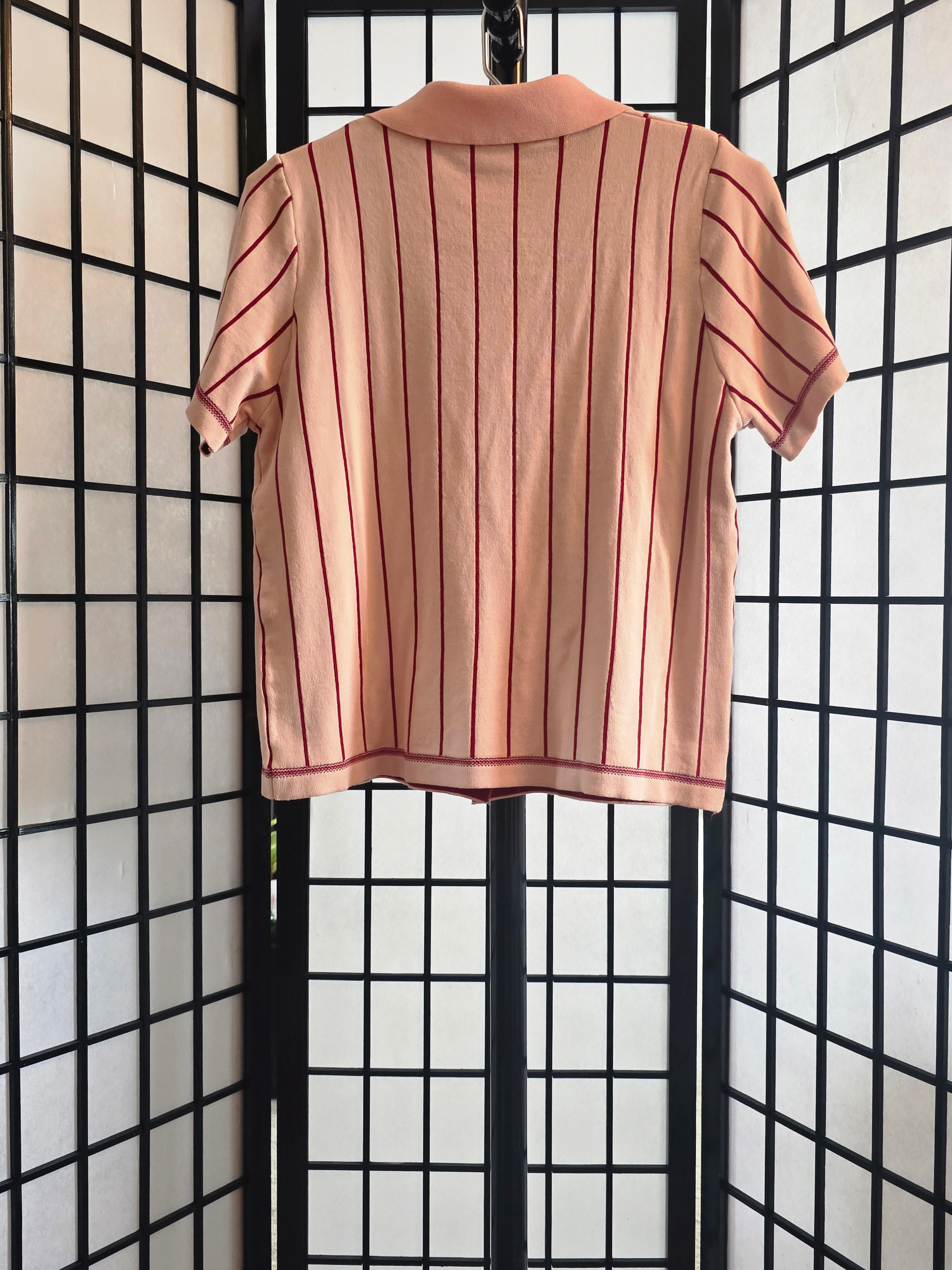 Rosewood Reverie Polo Sweater