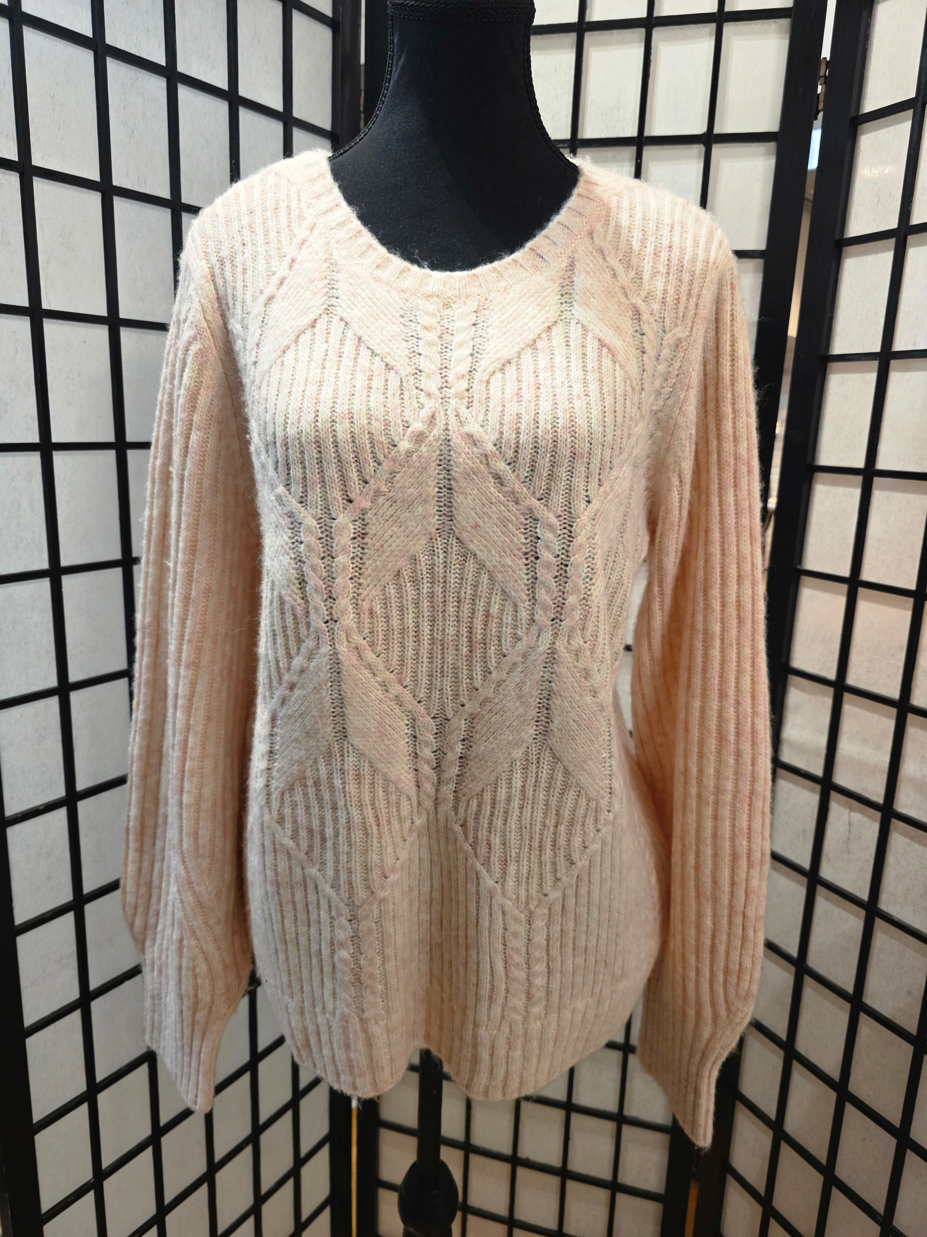 Soft & Sweet Cable Knit Sweater