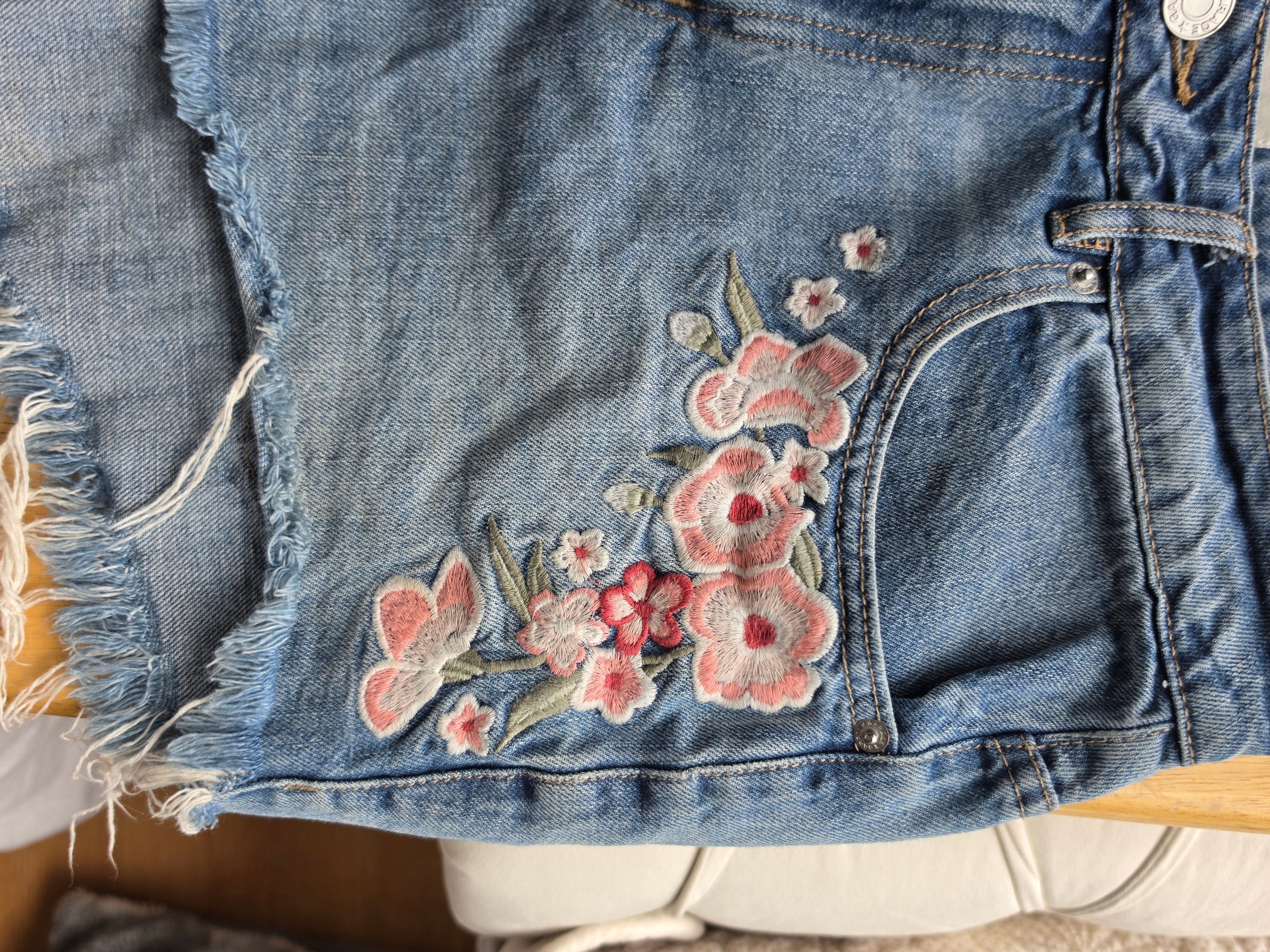 The Blossom & Fray Denim Short