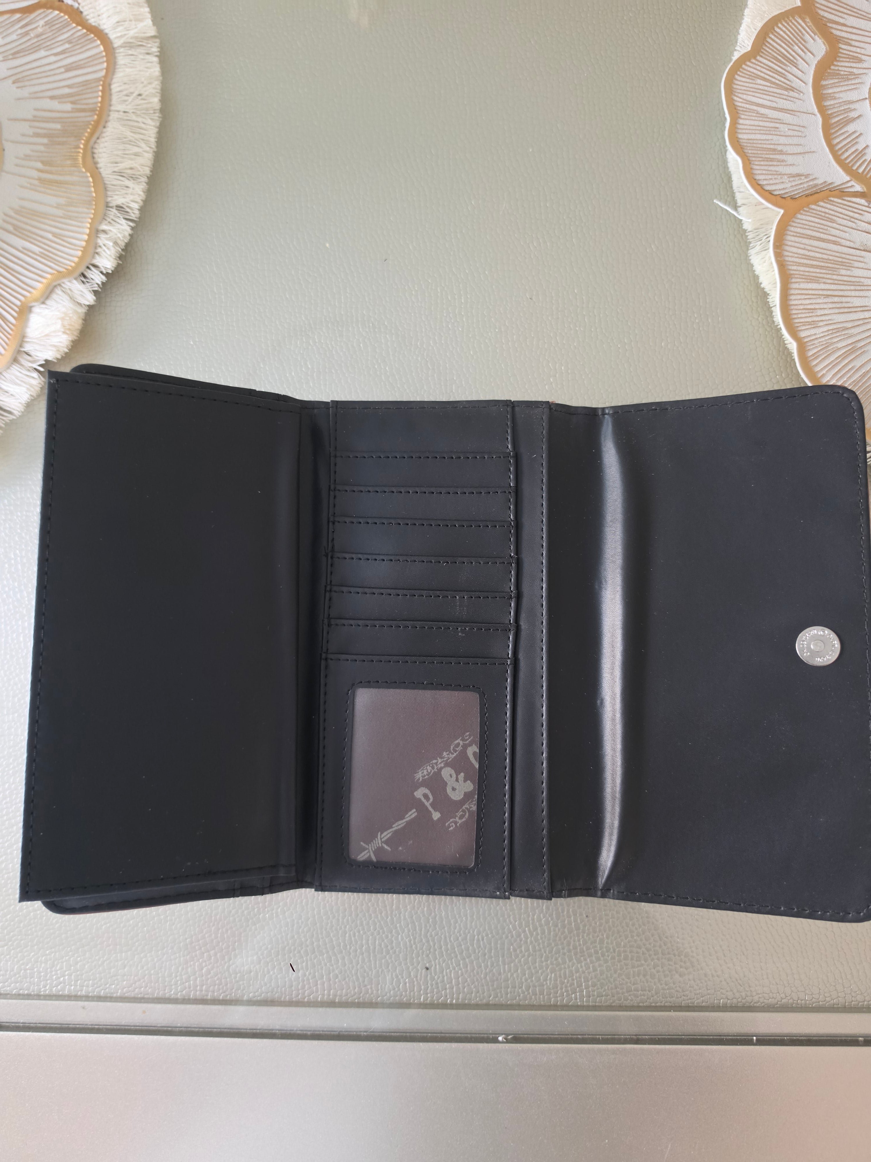 The Dusty Trail Wallet — Horseshoe Concho Bifold