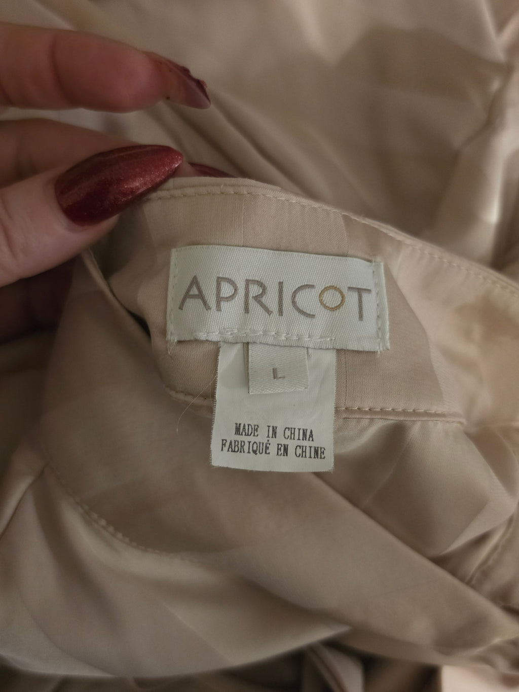 The Whispered Bow Blouse – Apricot
