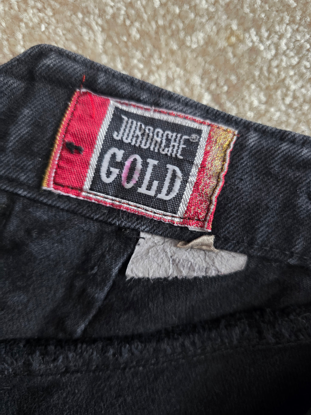 Timelessly Nautical Black Denim Skirt