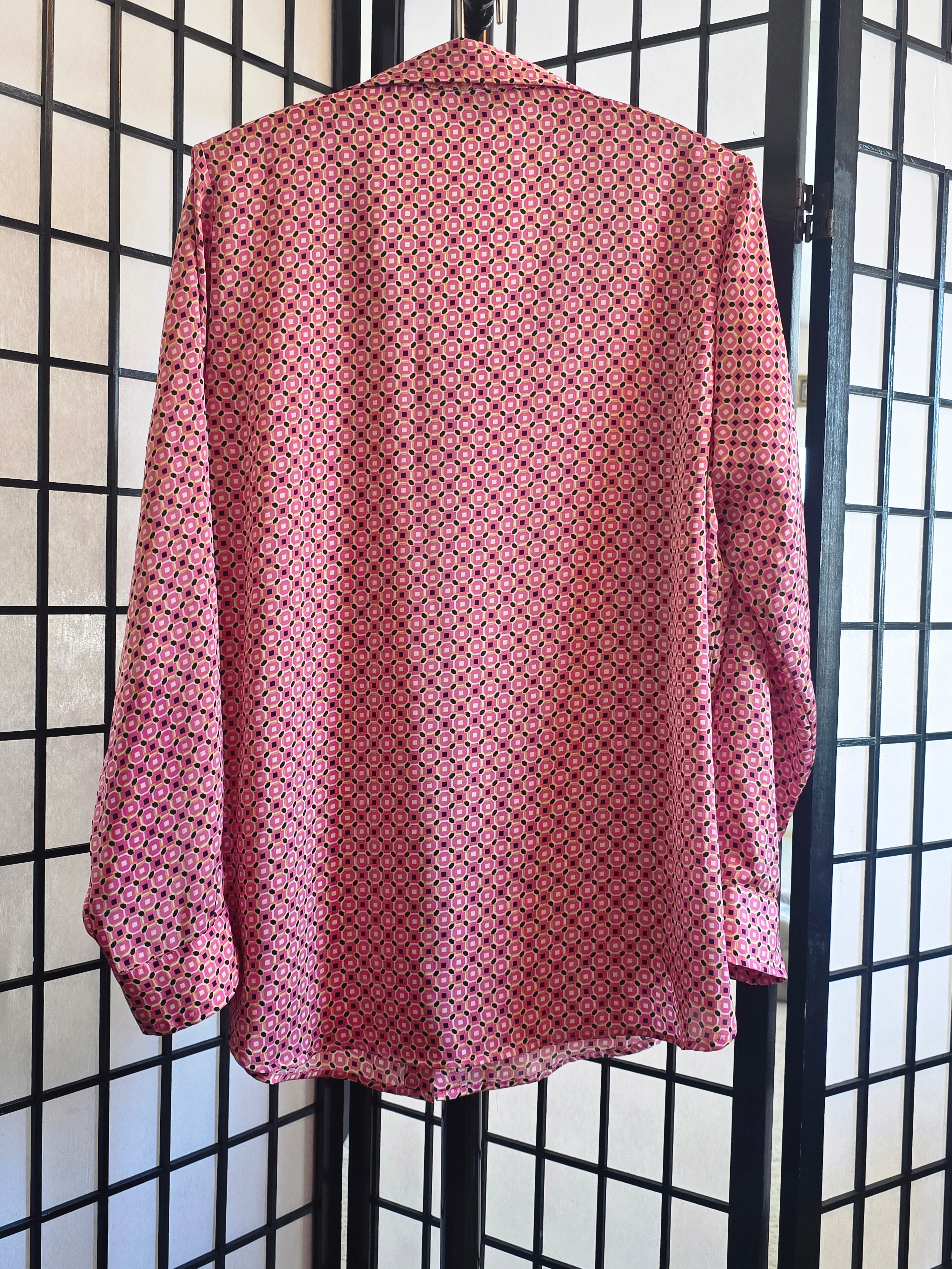 Geometric Reverie Blouse