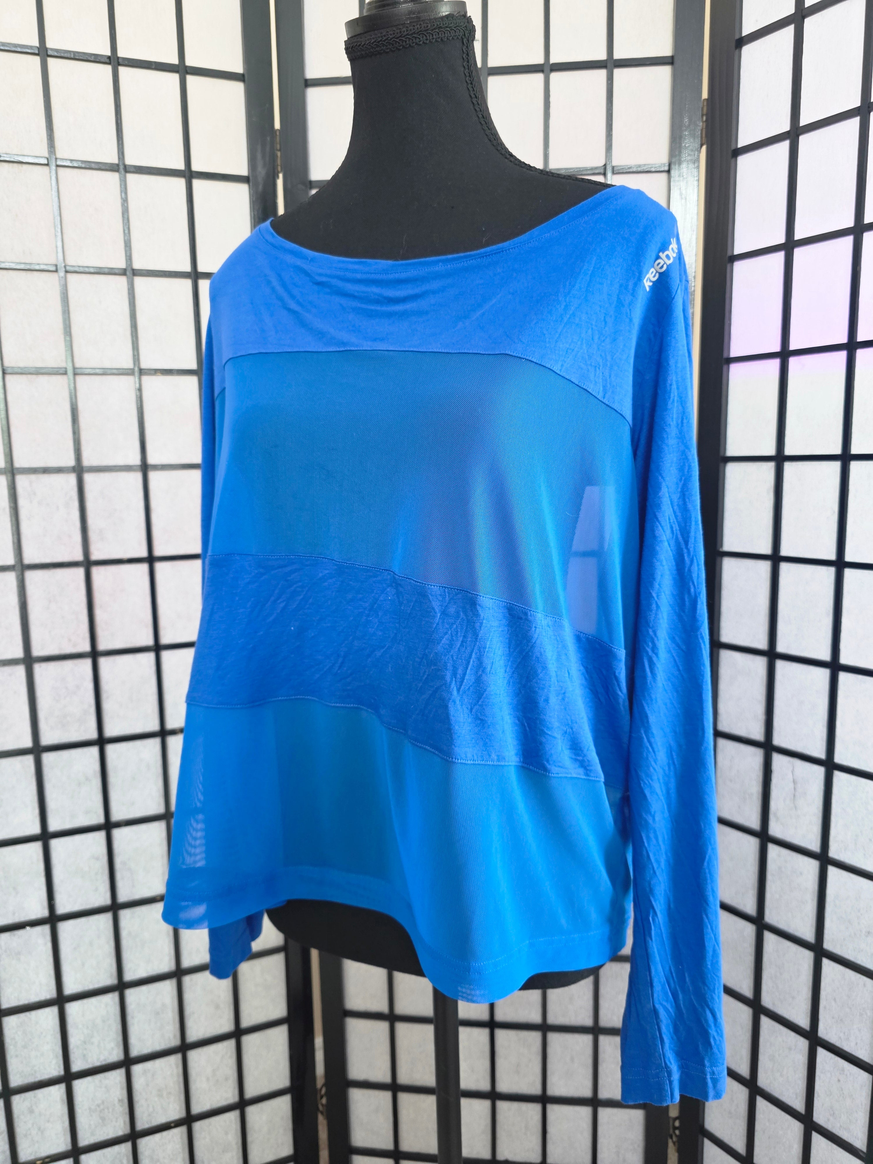 Effortlessly Bold Cobalt Athletic Top