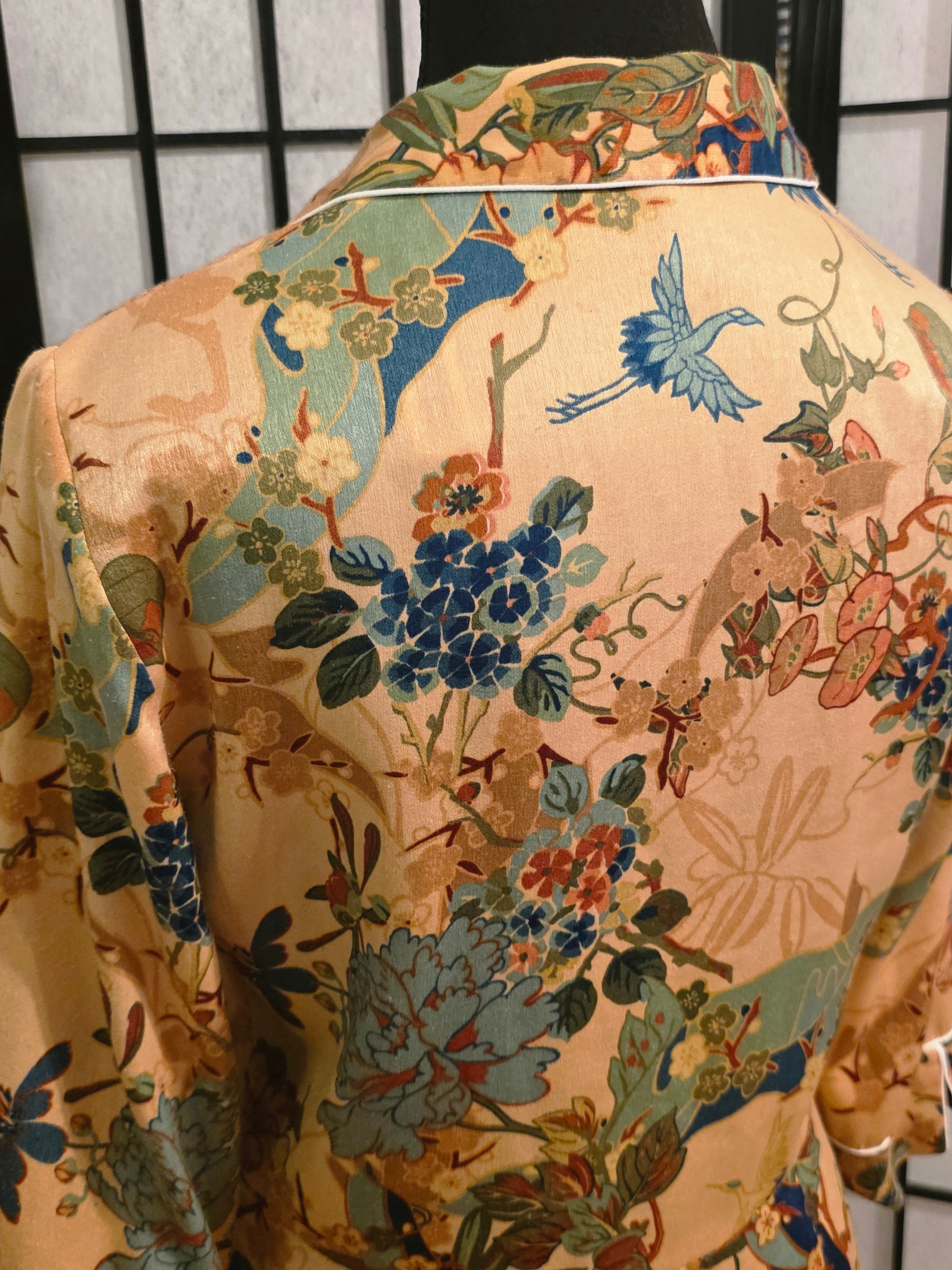 Enchanted Garden Button-Up Dress