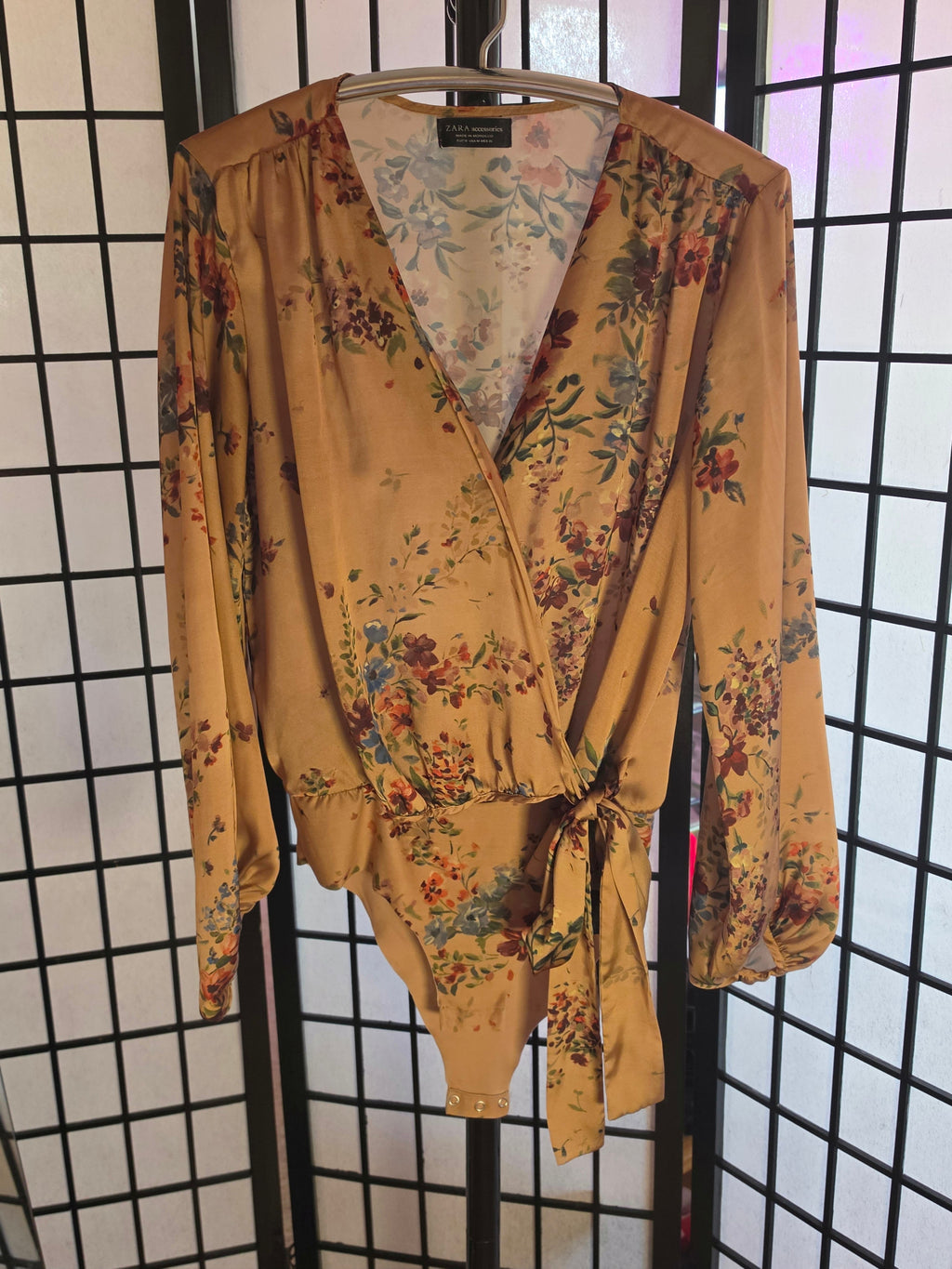 Gilded Garden Floral Bodysuit