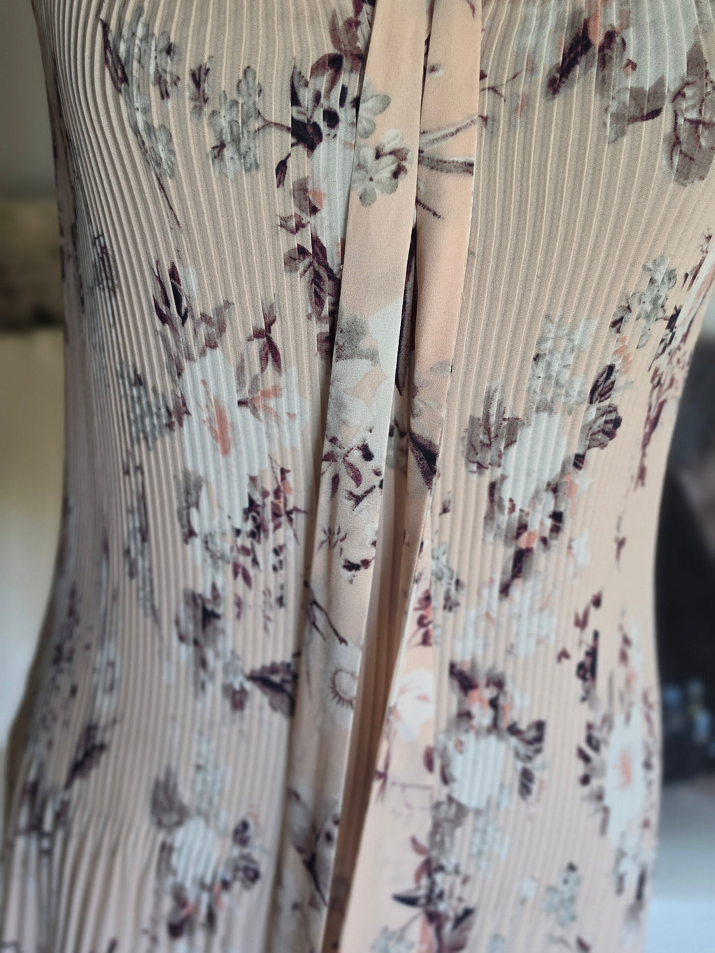 The Pleated Petal Blouse — DKNY