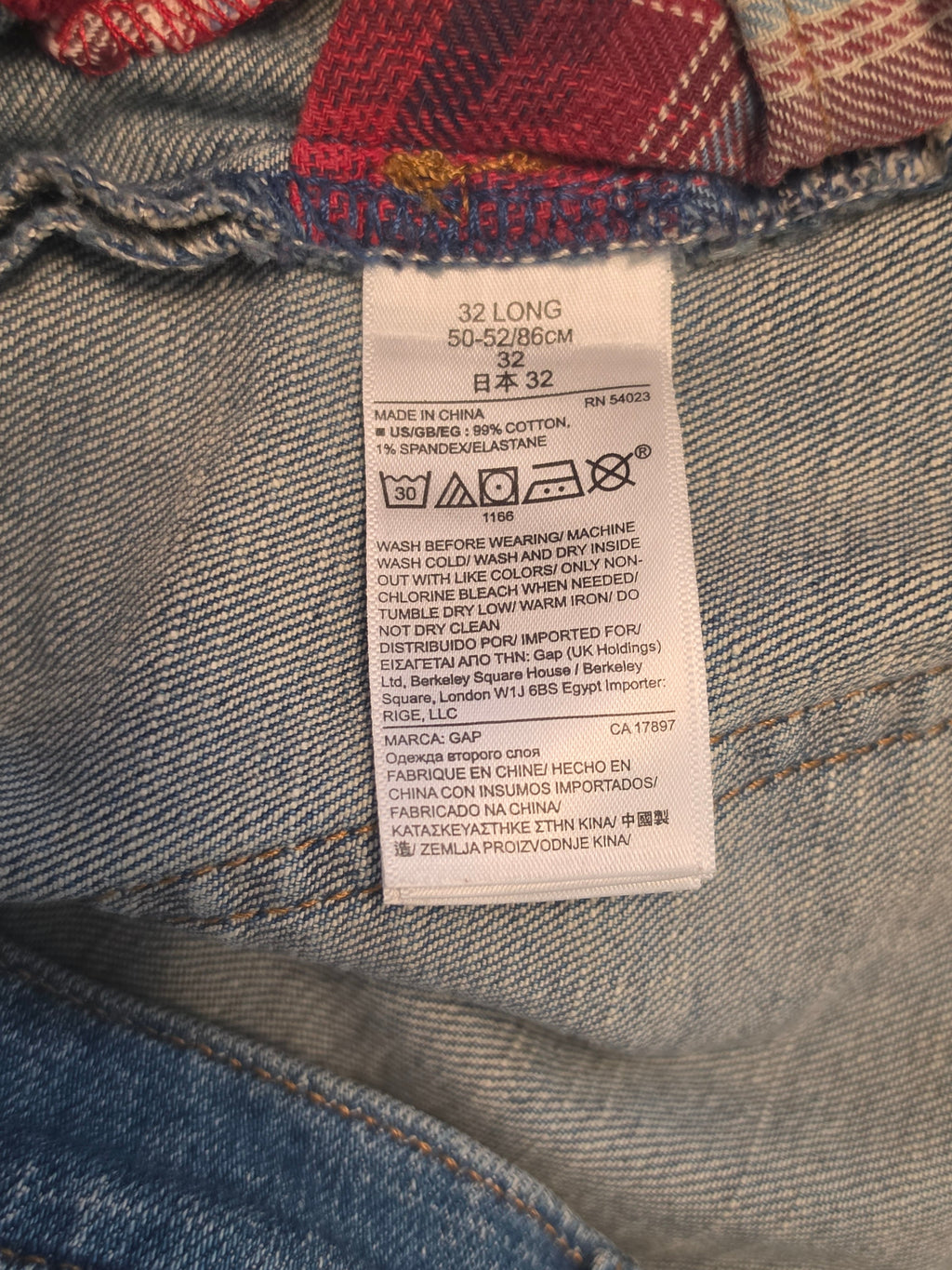 The Plaid Soul Boyfriend Jean
