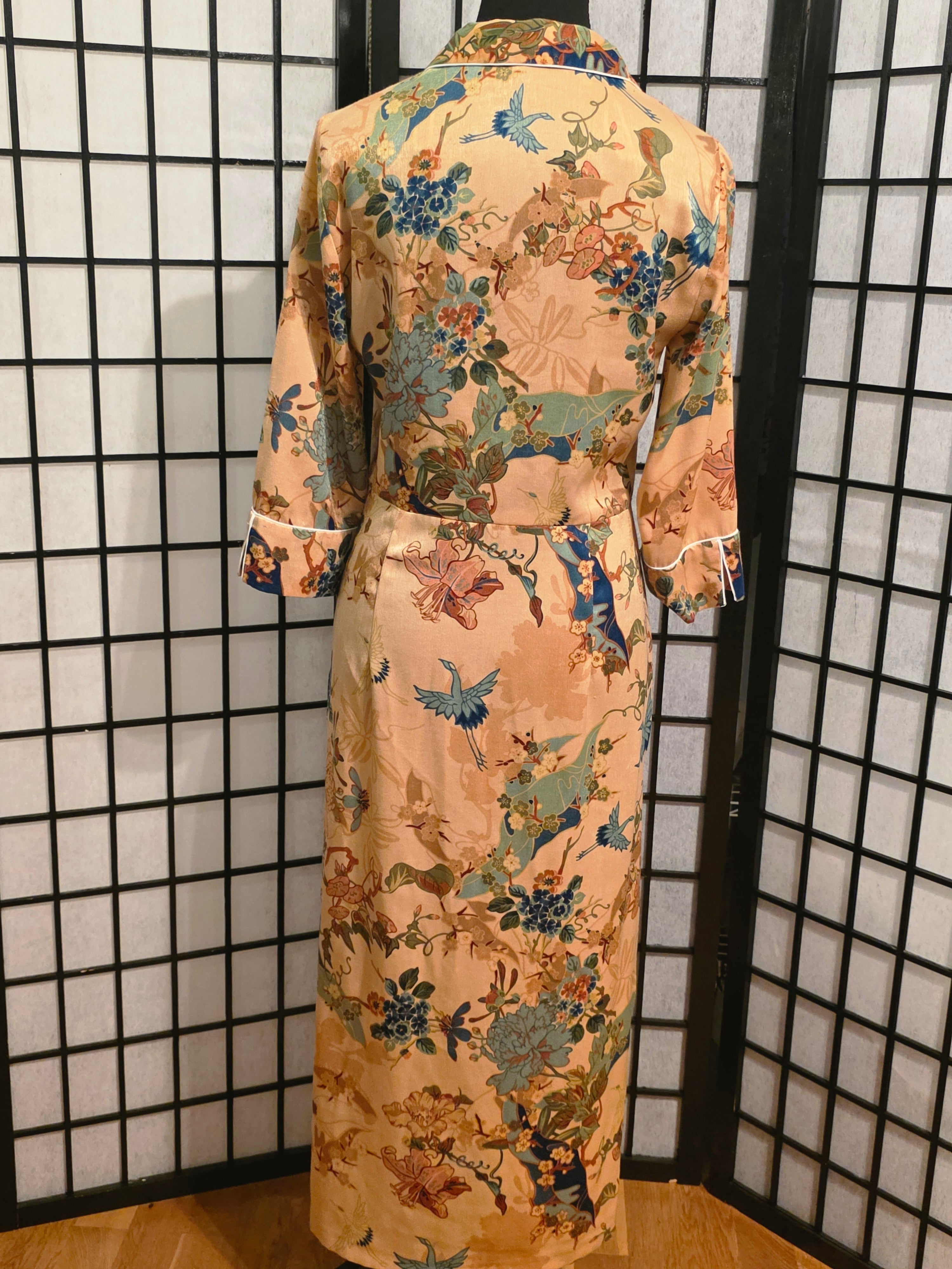 Enchanted Garden Button-Up Dress