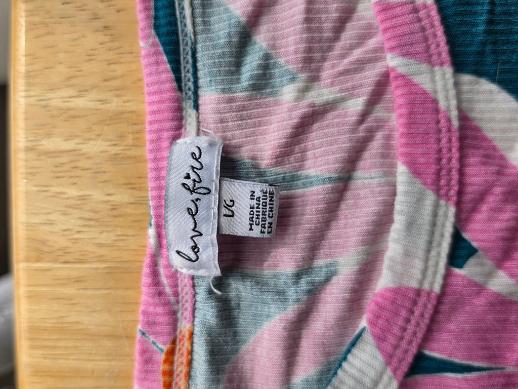 Wildly Yours — Daisy Print Smocked Crop Tank