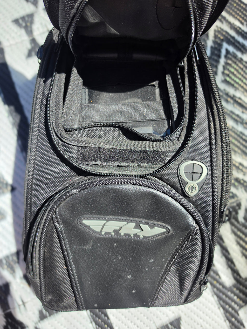 The Road Whisperer — FLY Racing Magnetic Tank Bag