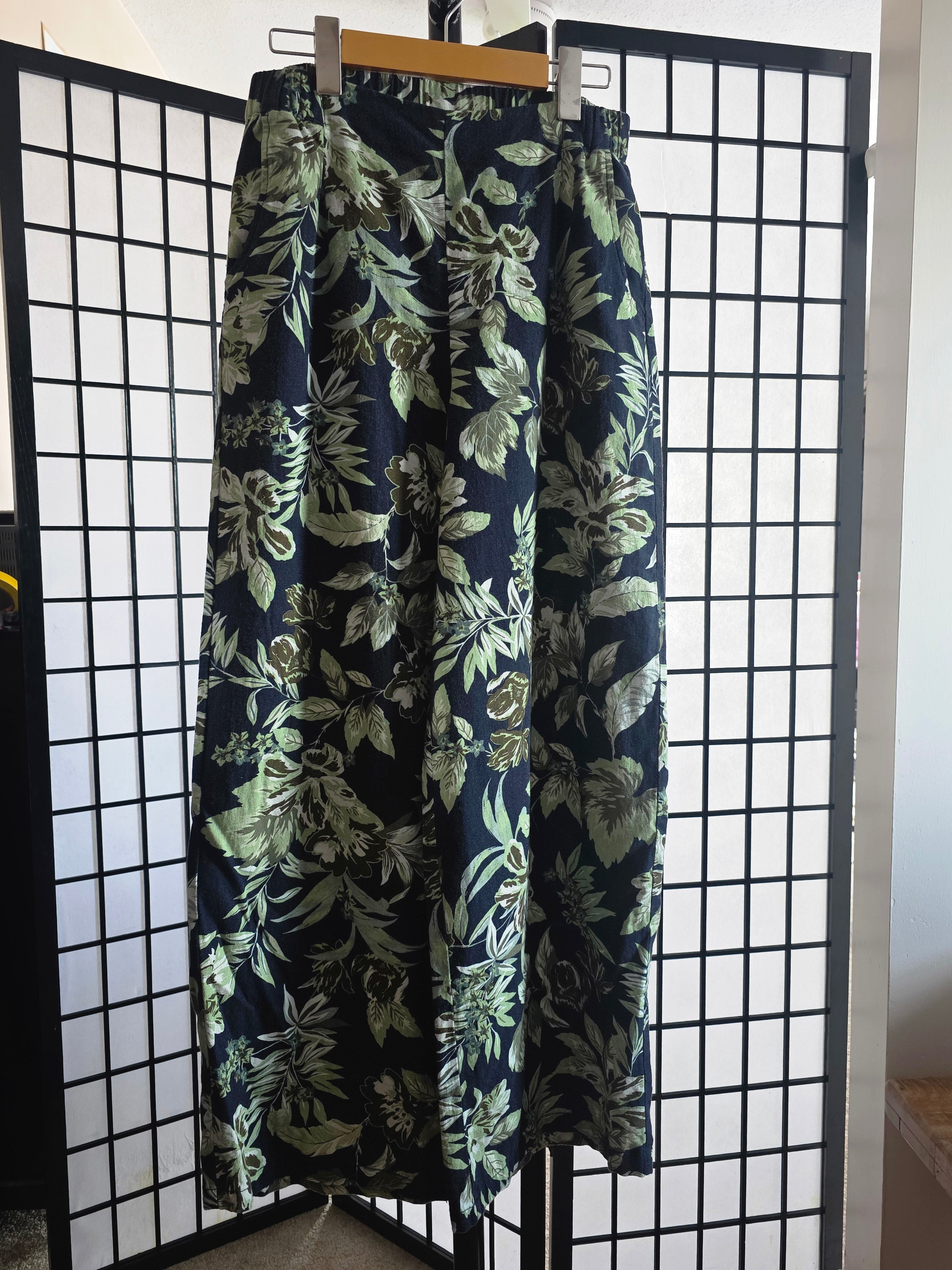 Midnight Garden Palazzo Pants
