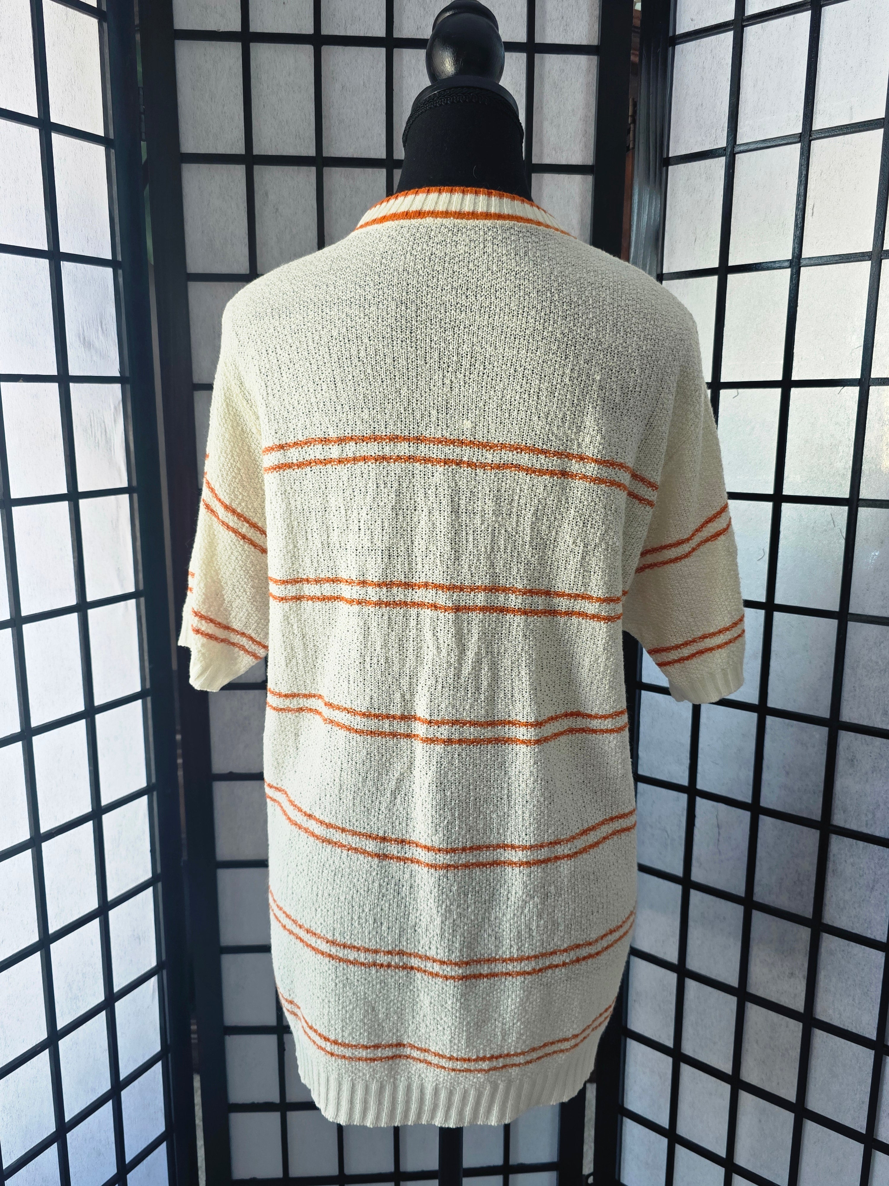 Effortlessly Striped Knit Pullover