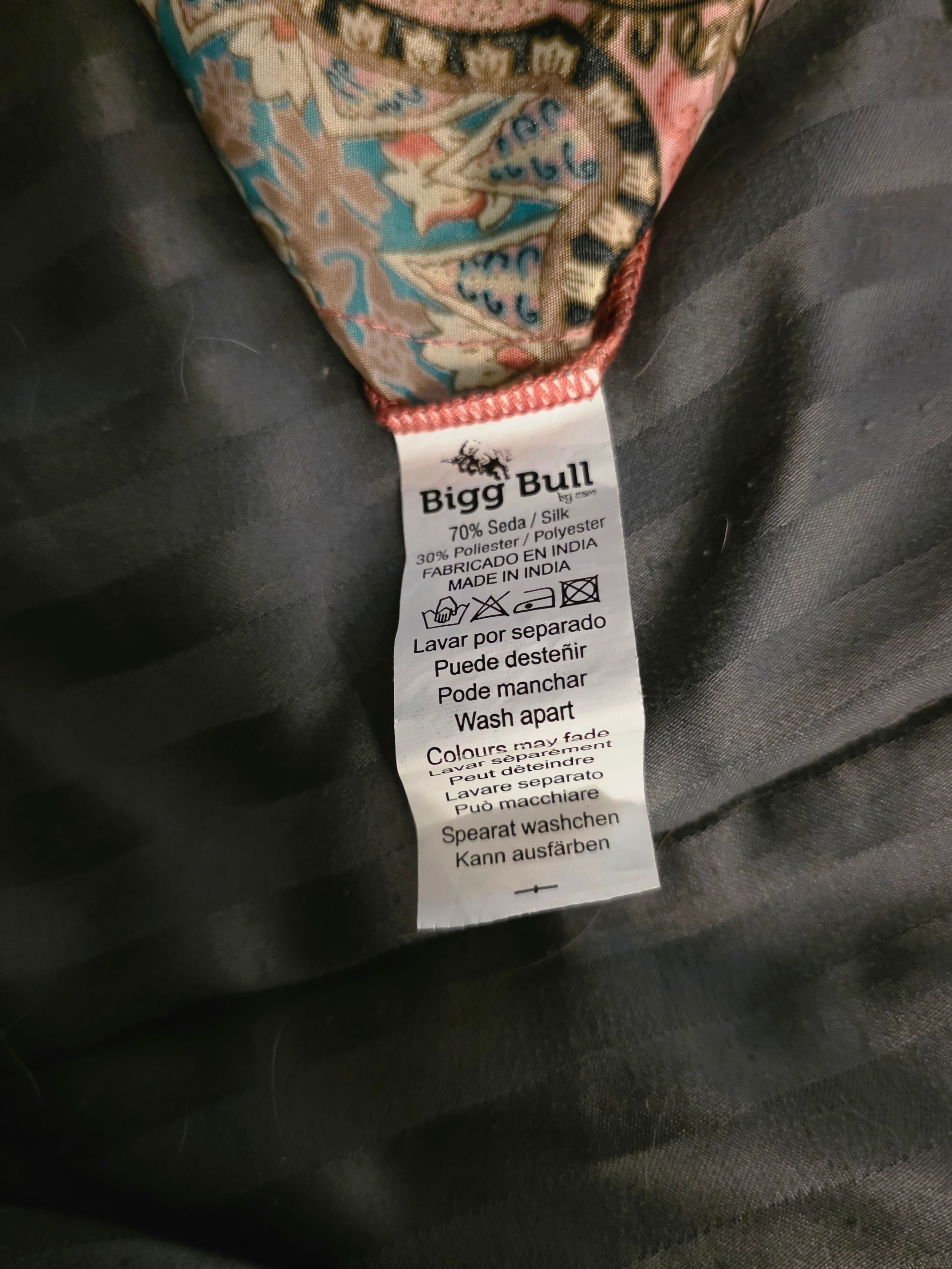 Ethereally Embellished Silk Paisley Kimono Cover-Up