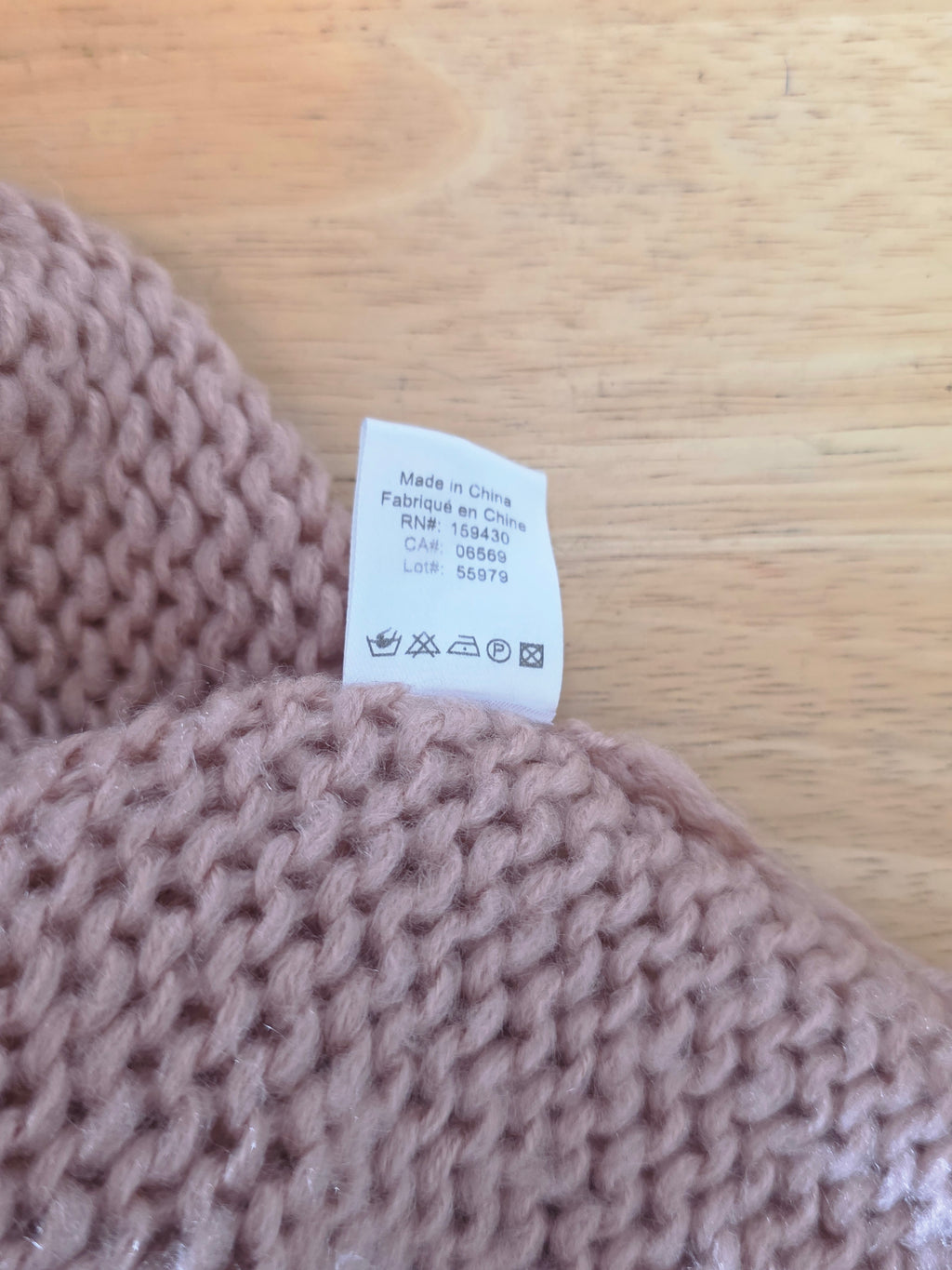 Love Script Knit Sweater