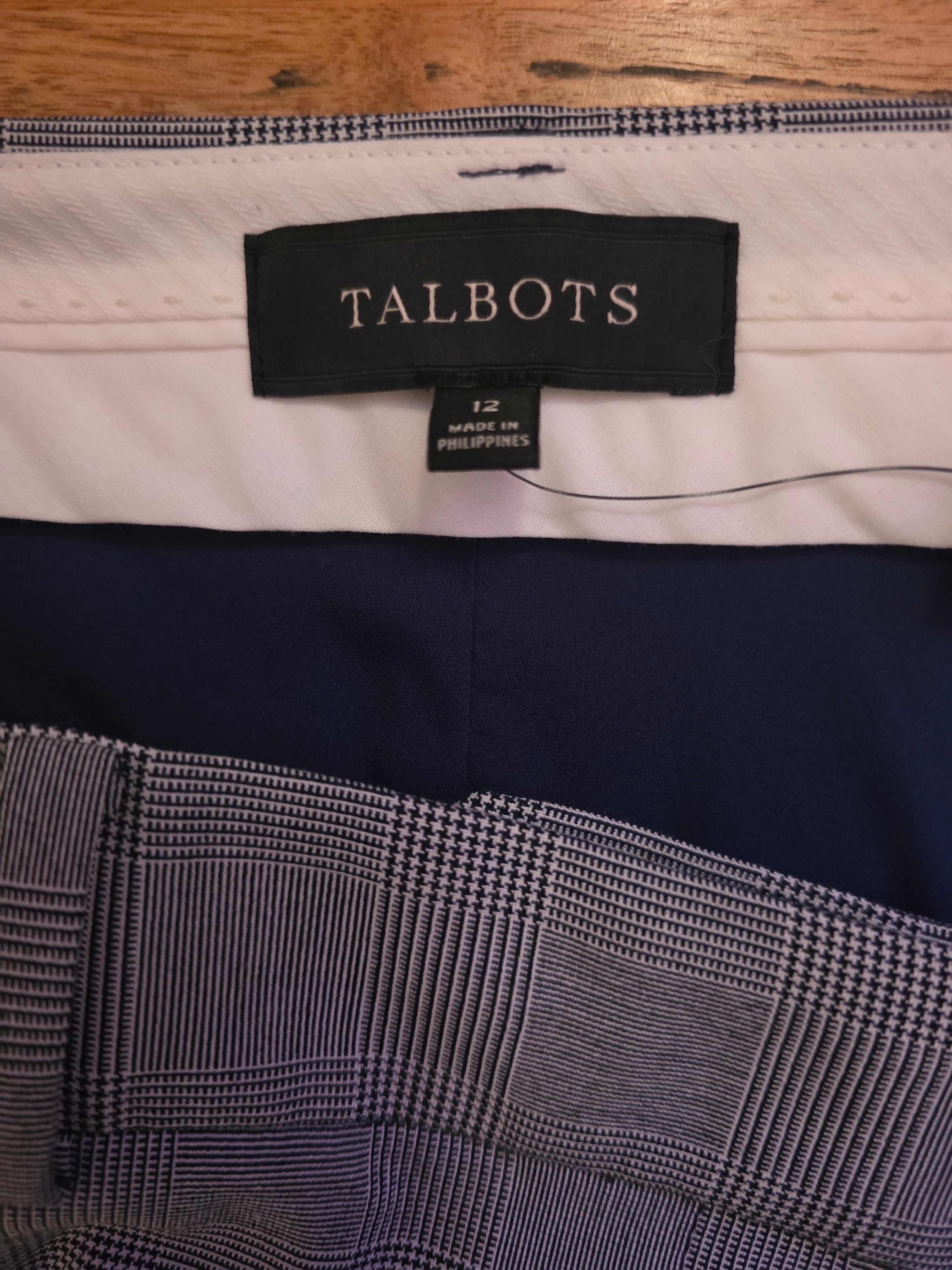 Elegantly Tailored Glen Plaid Trousers