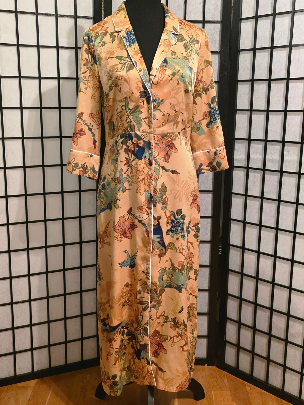 Enchanted Garden Button-Up Dress
