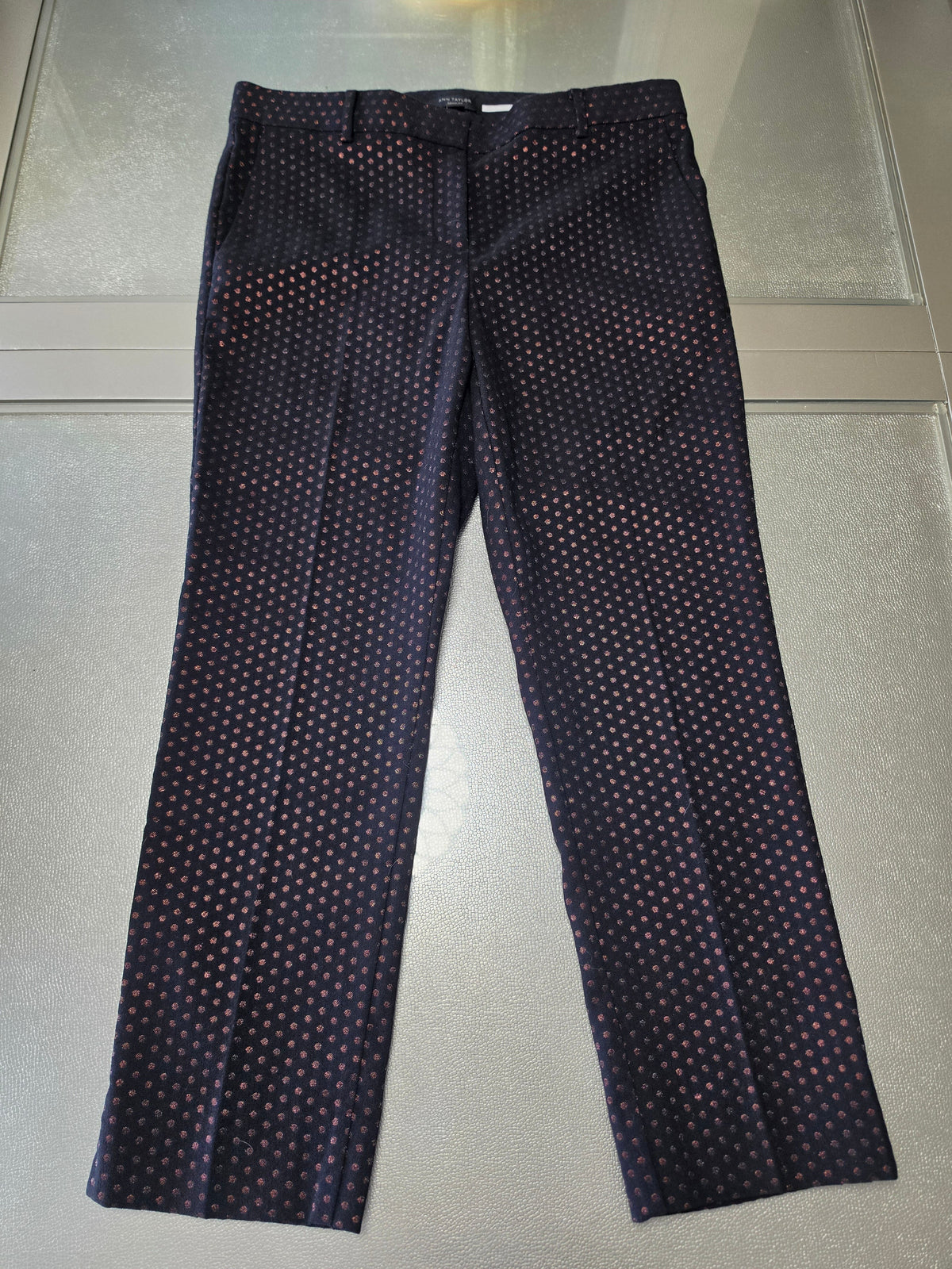 The Midnight Dot — Ann Taylor Devin Ankle Pants