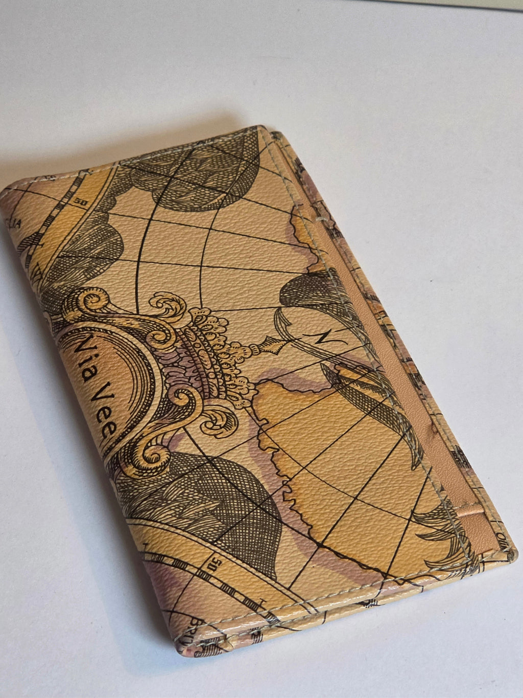 Cartographic Map Print Bifold Wallet