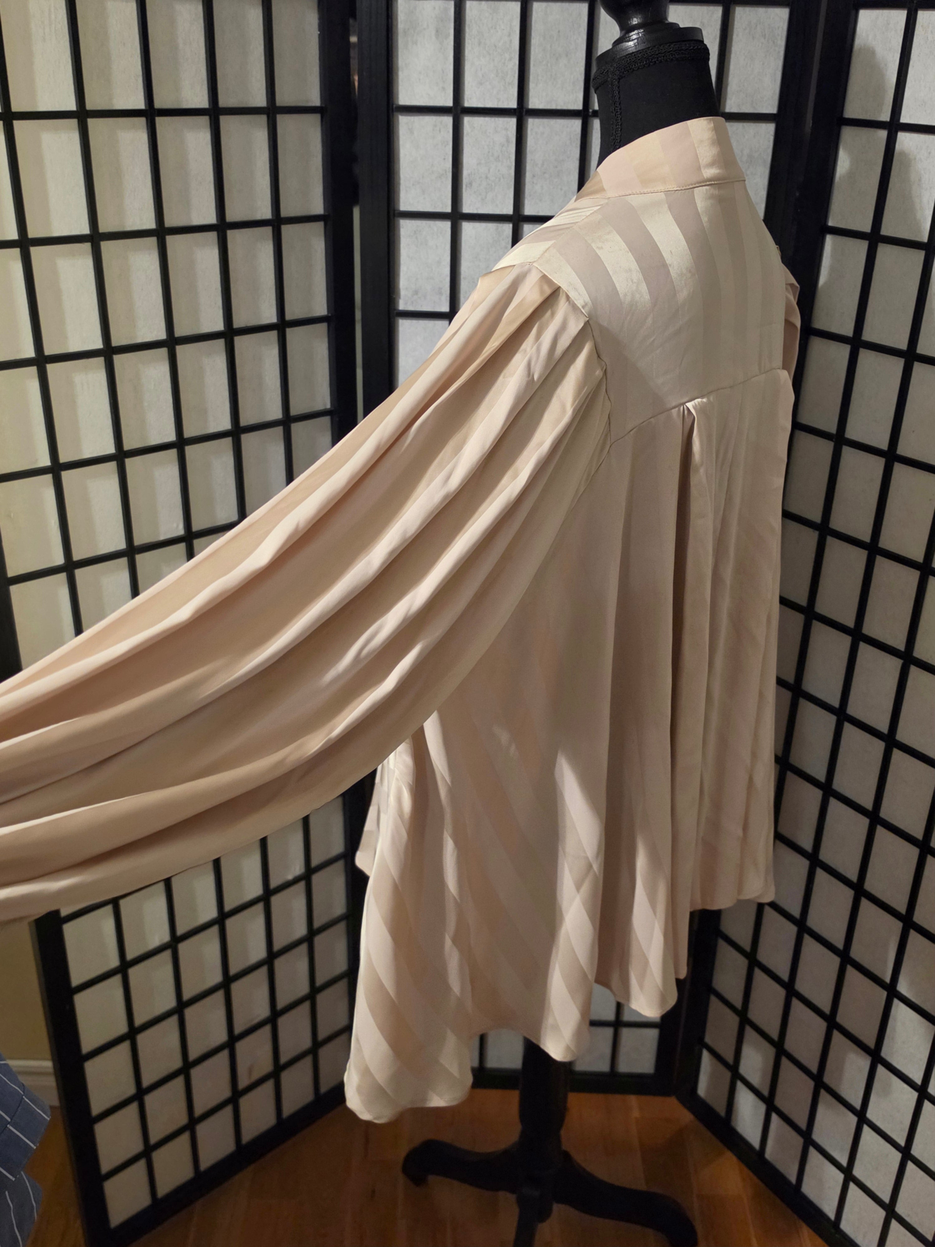 The Whispered Bow Blouse – Apricot