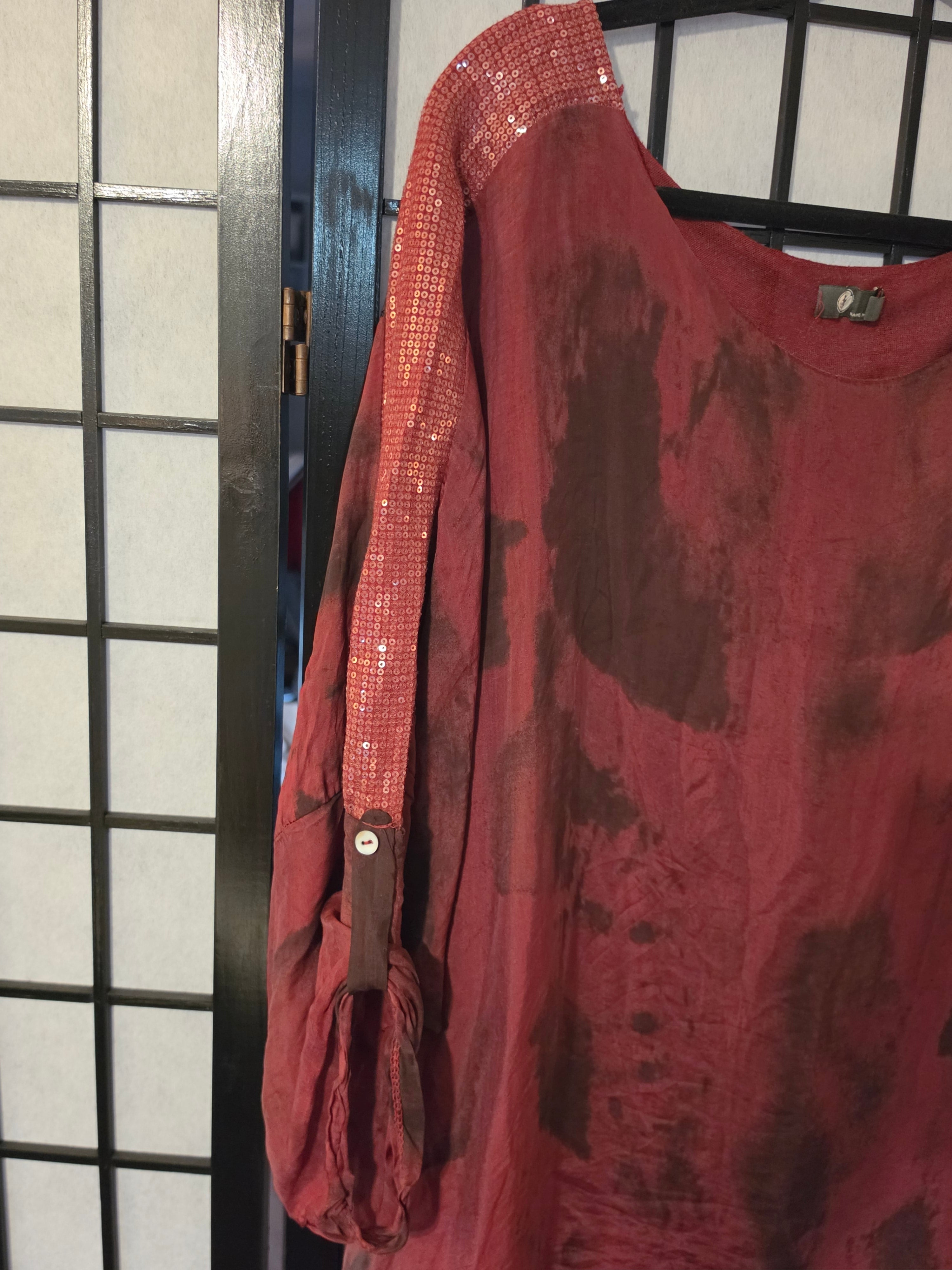 The Crimson Devotion Top