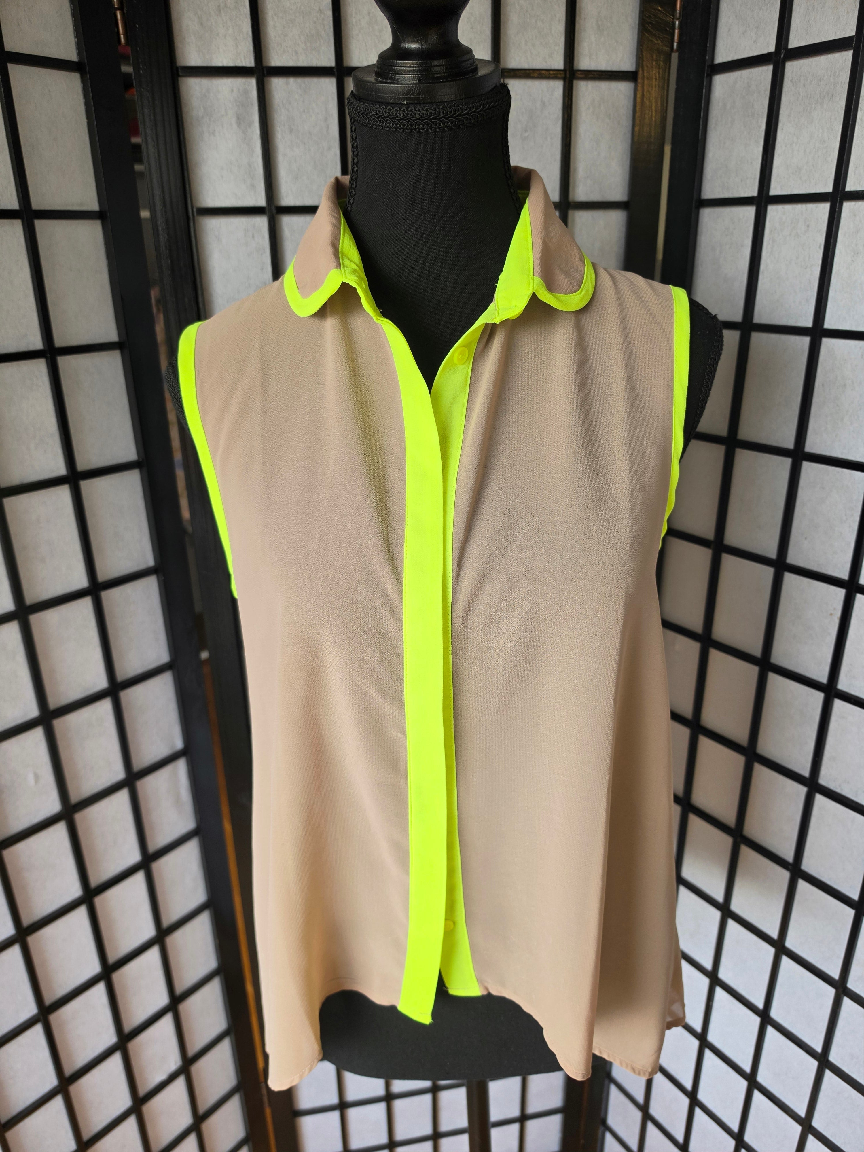 The Neon Edge Blouse – American Dream