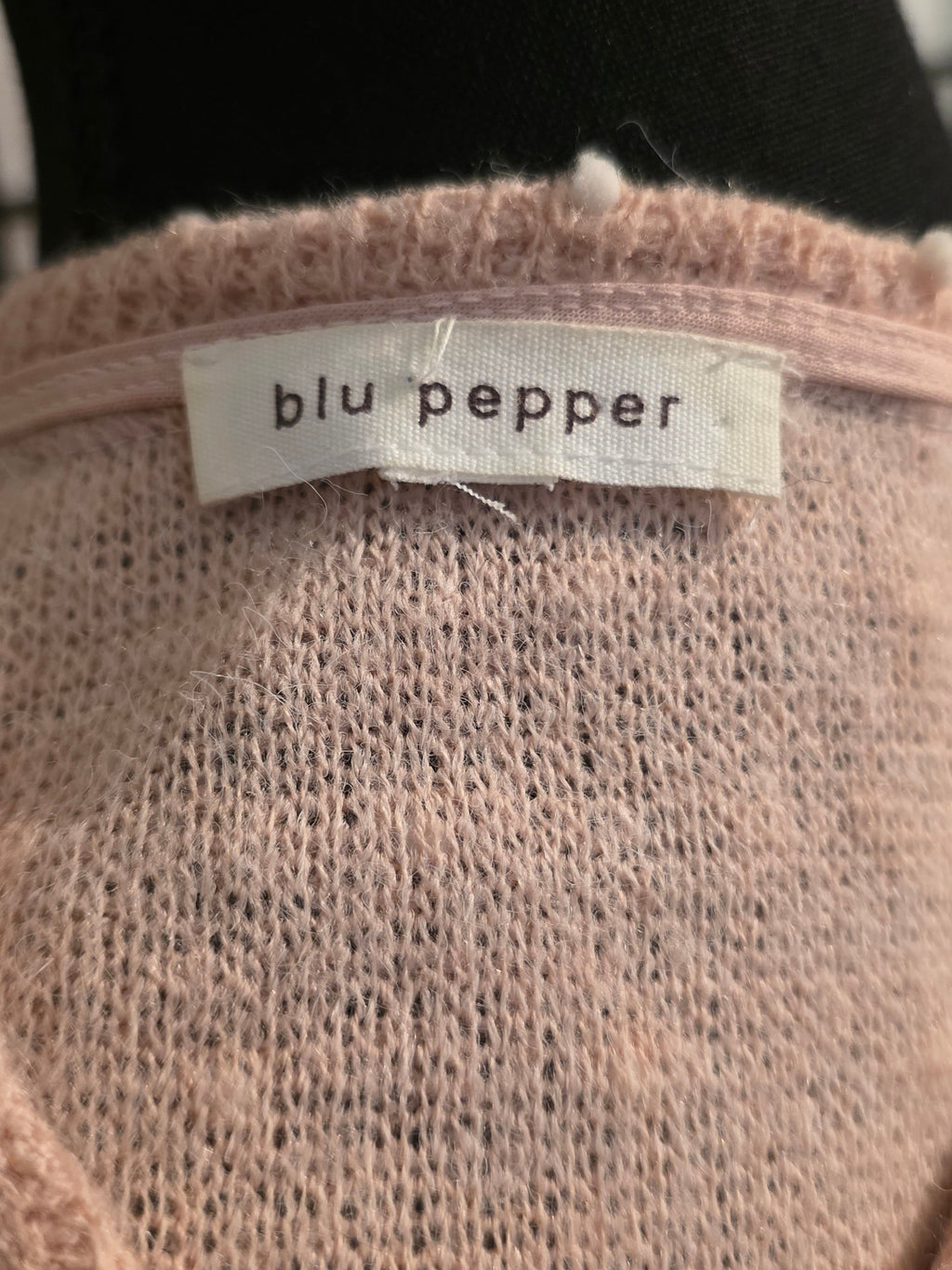 Whispered Blush Pearl-Kissed Knit