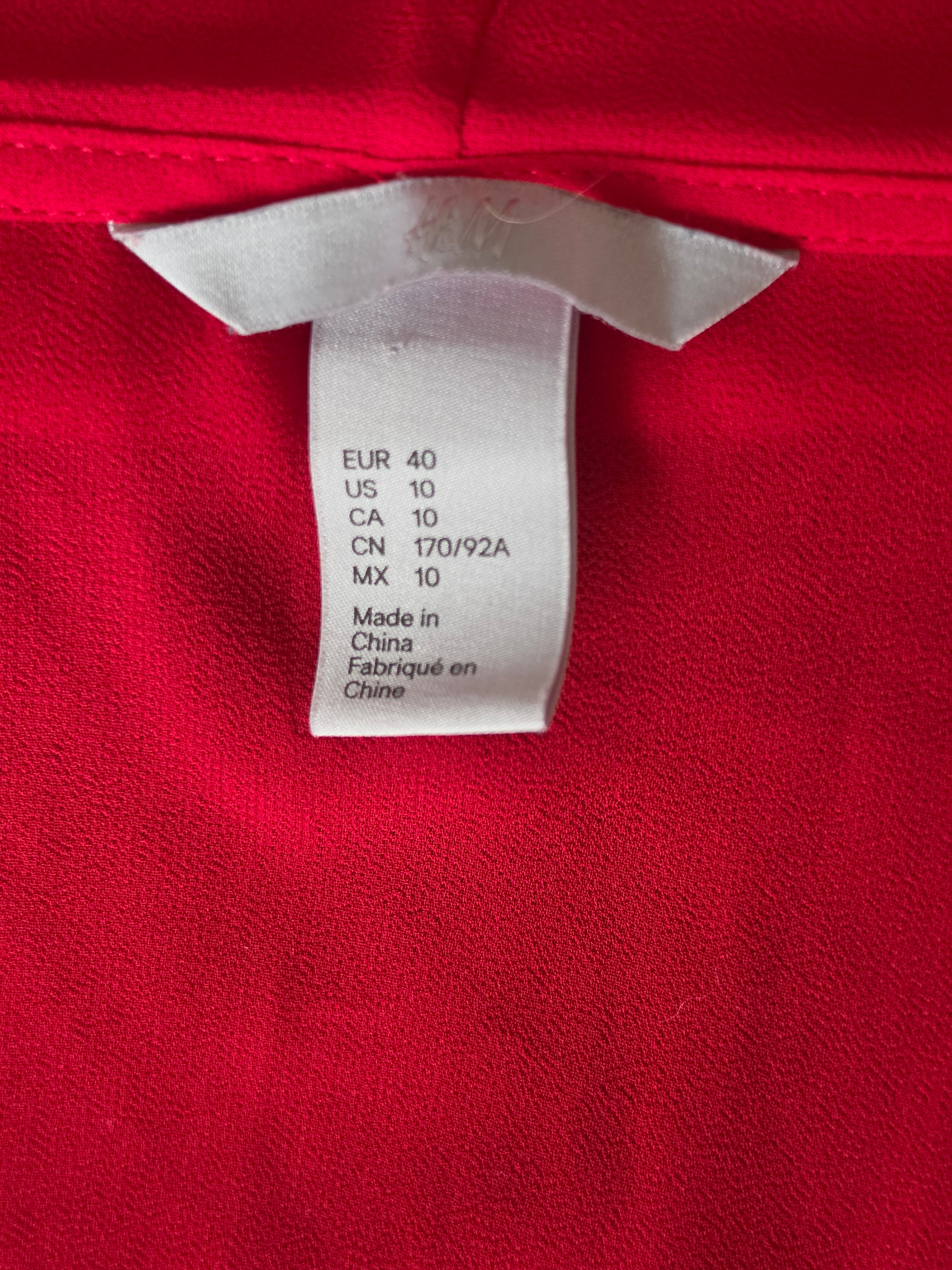 Scarlet Flutter Blouse