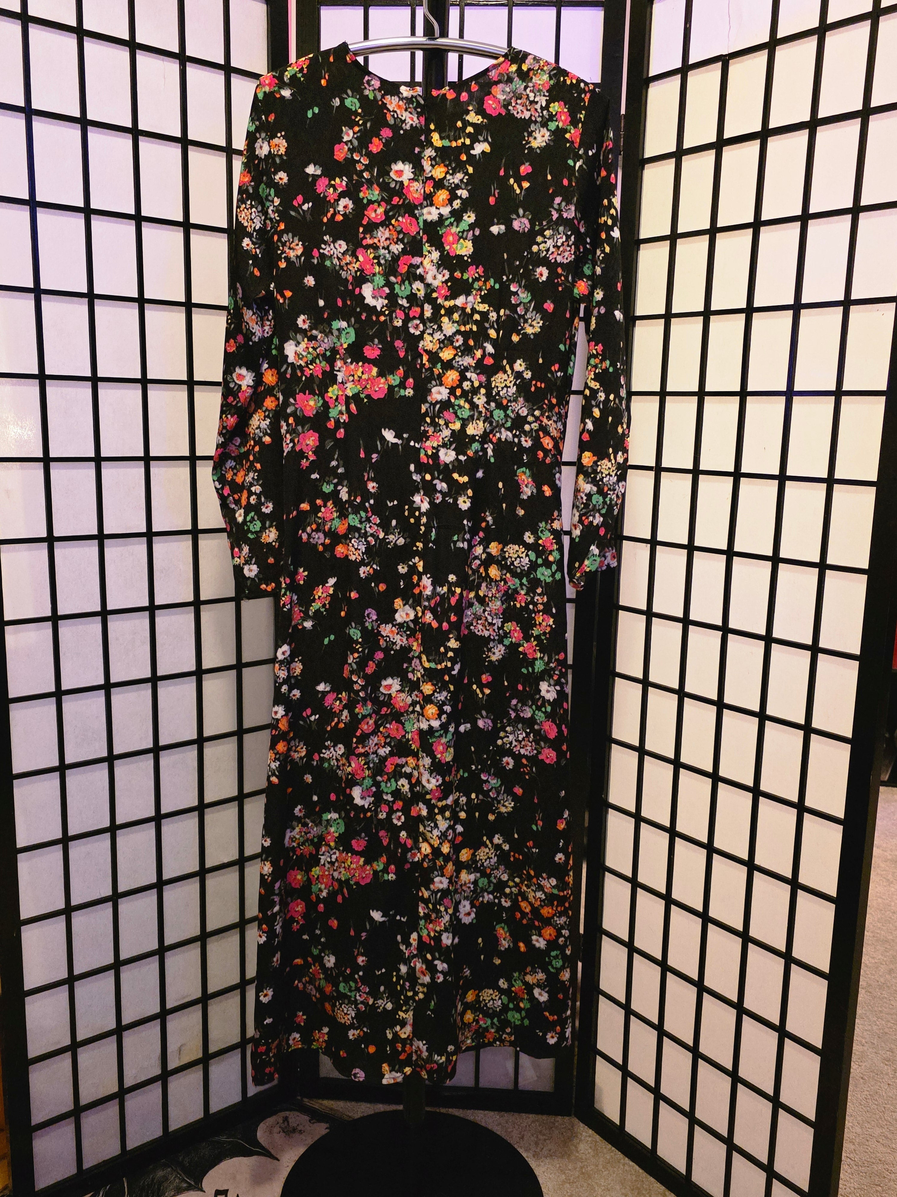 Midnight Garden Soirée Dress