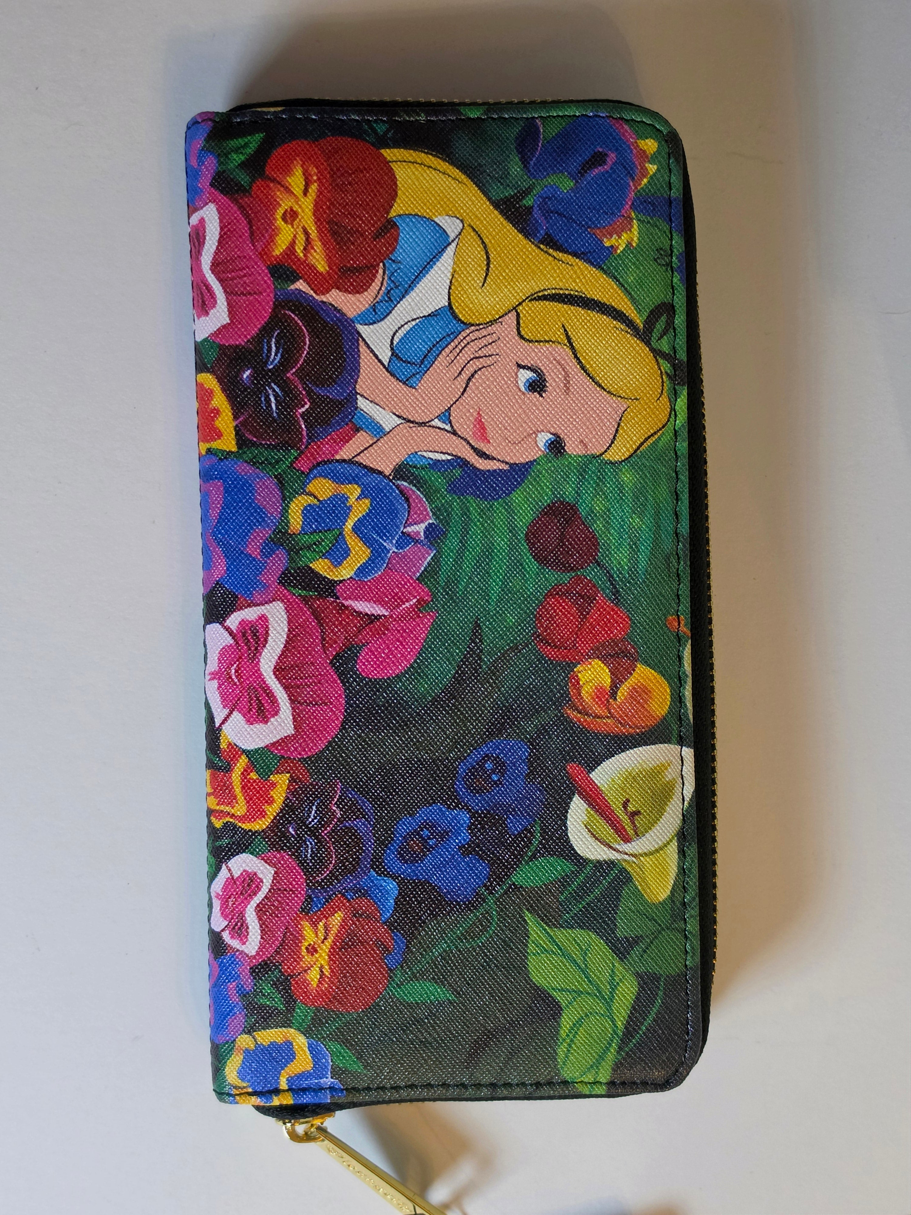 Loungefly x Disney Alice in Wonderland Garden Handbag & Wallet Set