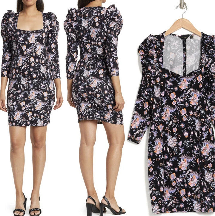 The Dracena Dream — Ted Baker London Botanical Floral Mini Dress
