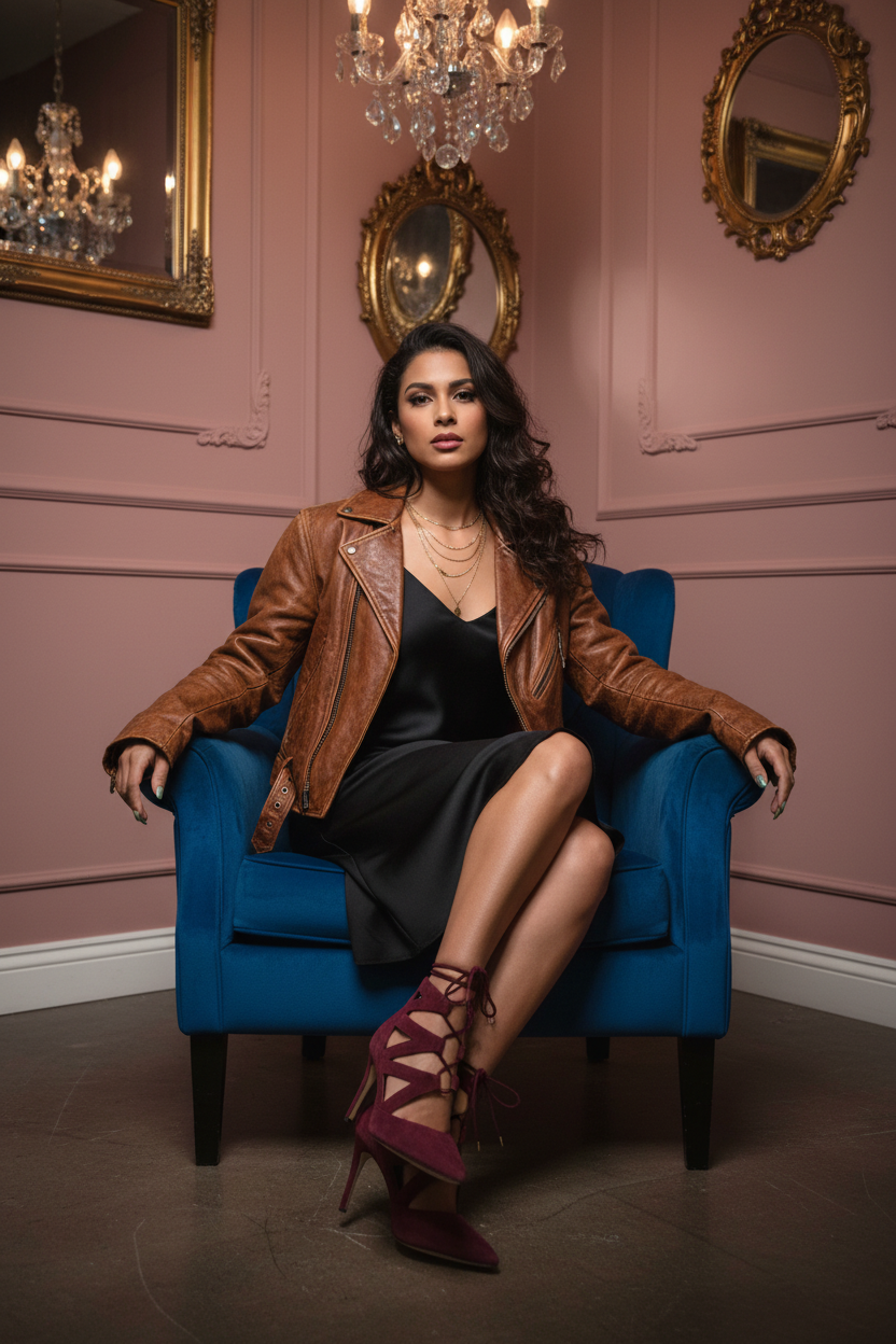 Slip Dress Evening Style