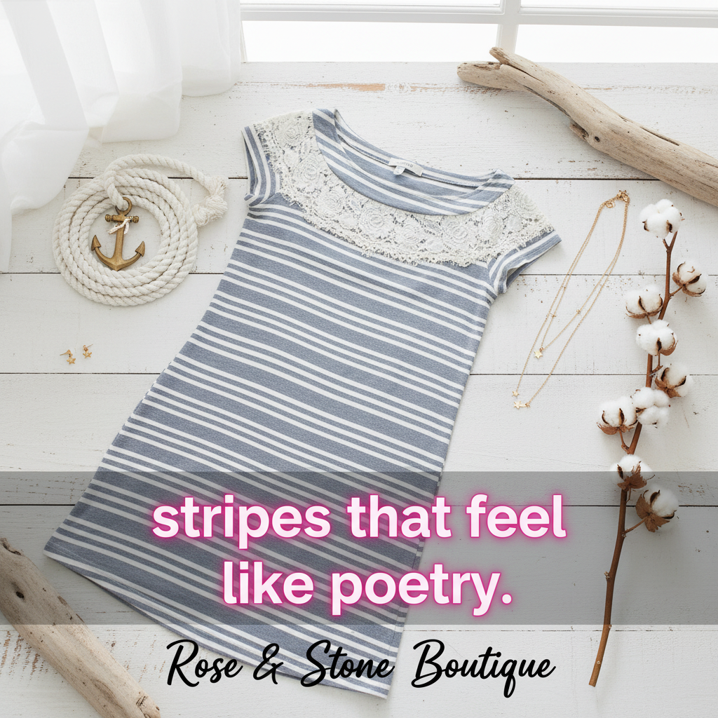Stripes & Lace - Nautical