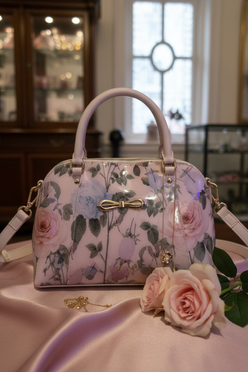 Ted Baker satchel - detail shot