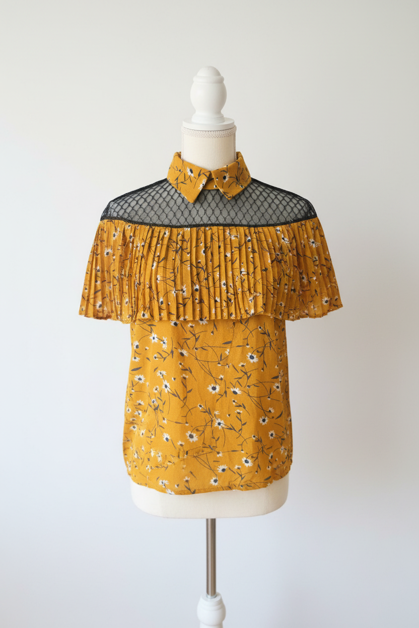 The Daisy Ruffle Off-Shoulder Top – Mannequin