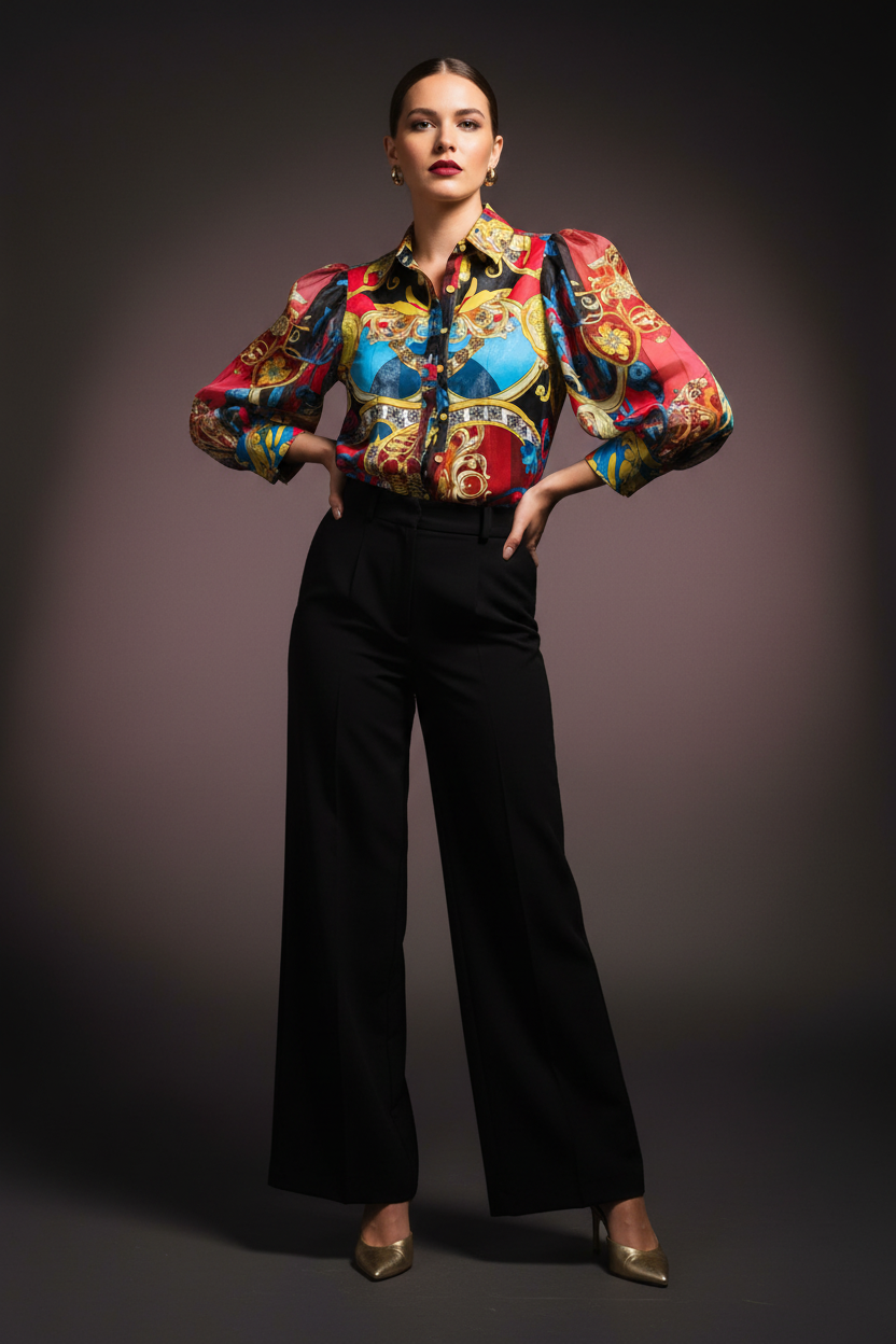 The Painted Court – Look 1