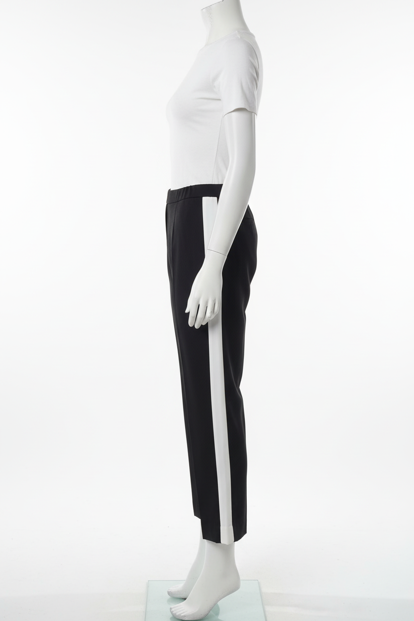 The Side Line — Side View White Stripe