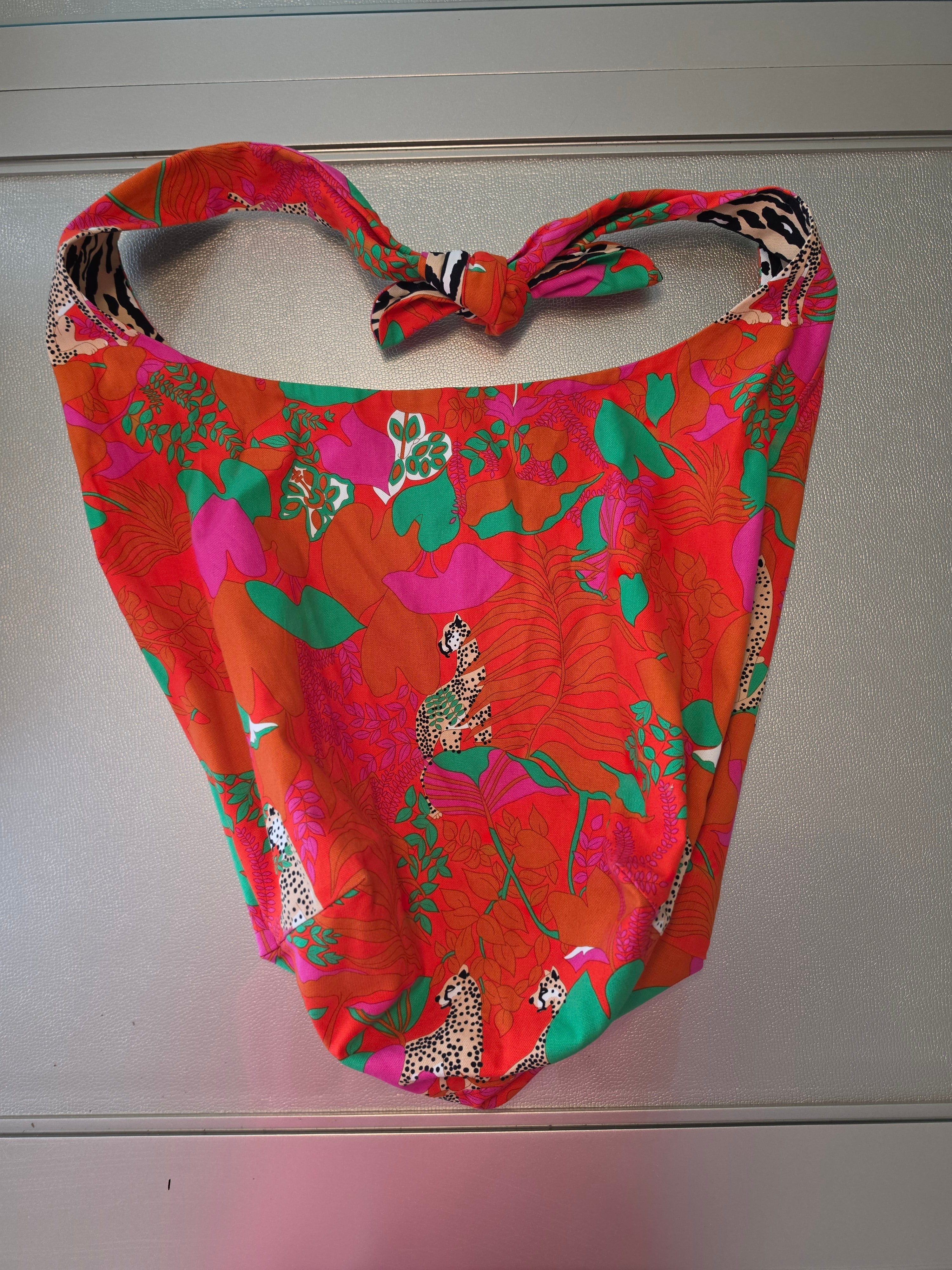 The Wild Side Reversible Tote — Jungle Leopard