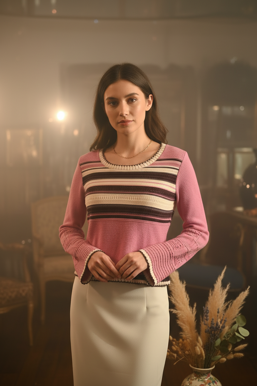 Twilight Reverie Knit - Alternative Pose 2