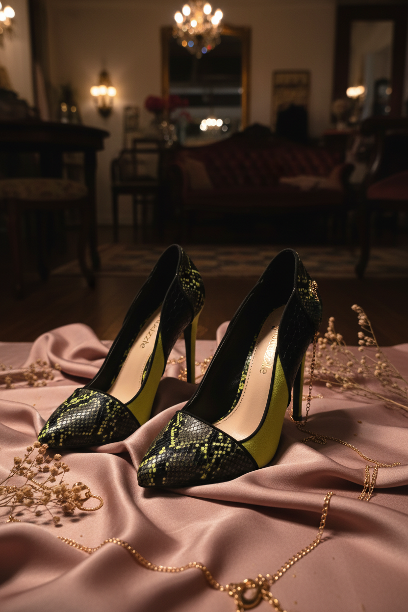 Venom d'Orsay Heels Boutique Styled