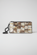 The Tide Keeper Clutch — Mother-of-Pearl Shell Mosaic Wristlet